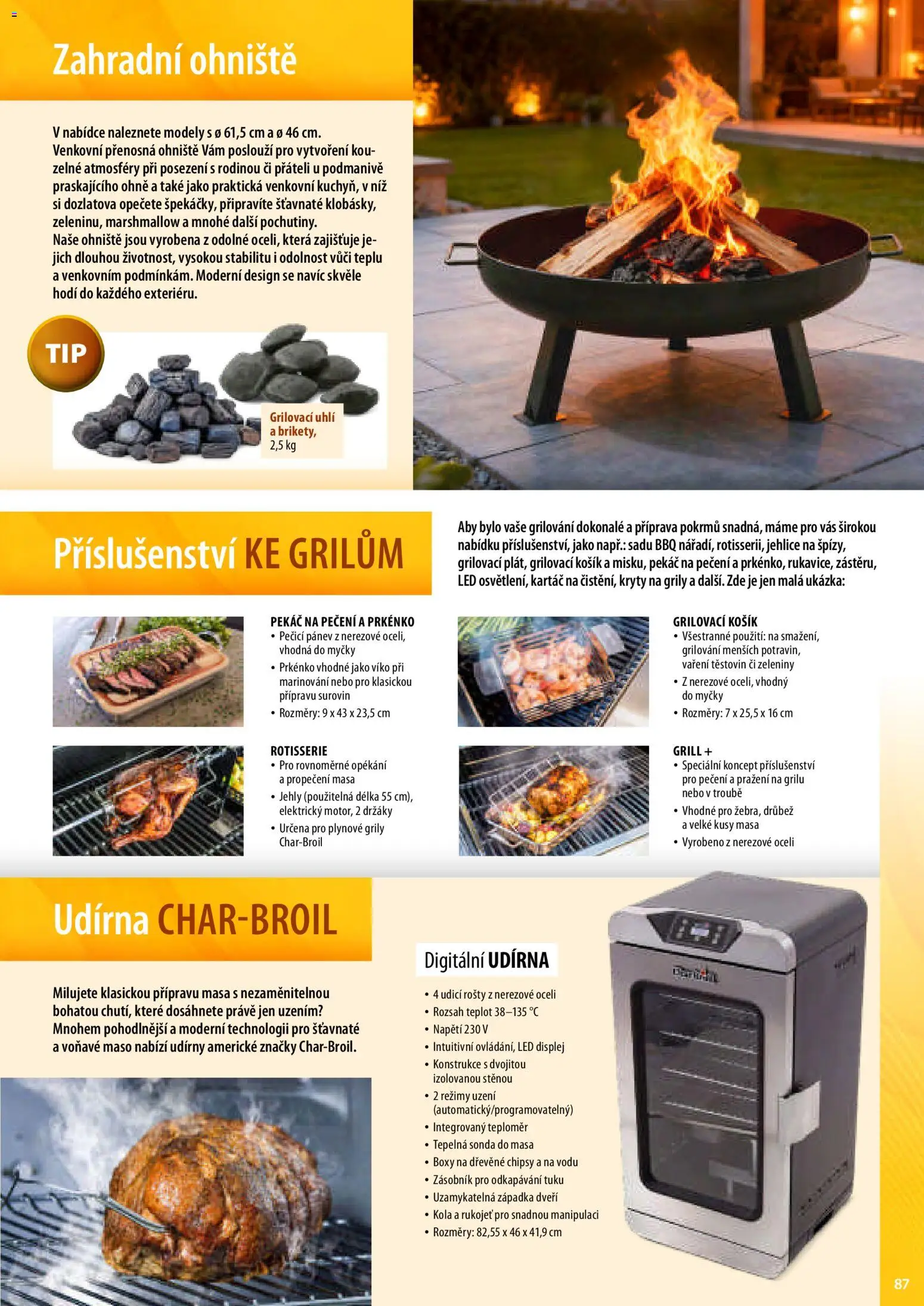 Mountfield katalog od 02.04.2026 | Strana: 87 | Produkty: Marshmallow, Pánev, Pekáč, Maso