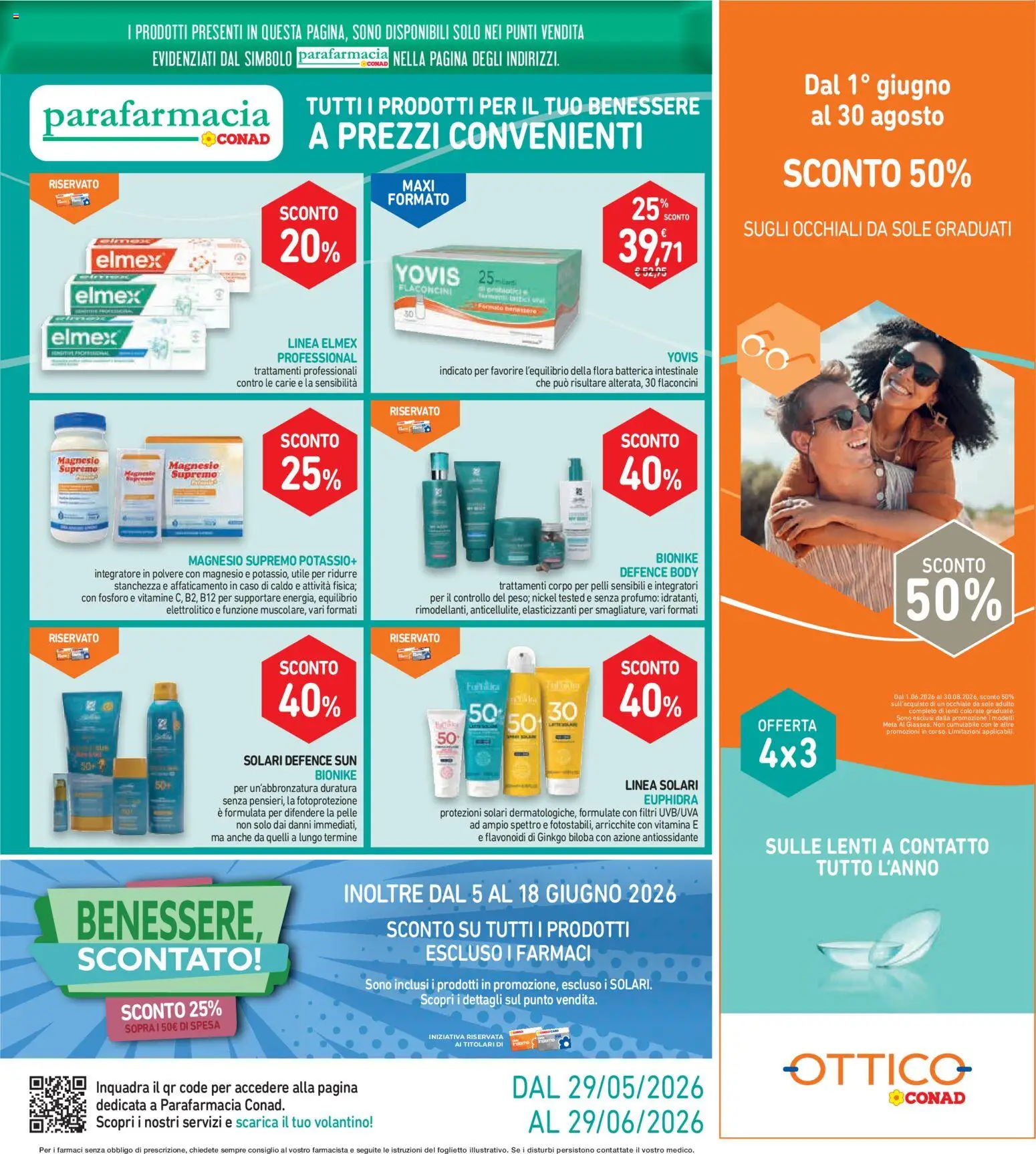 Volantino Conad del 04.06.2026 | Pagina: 24 | Prodotti: Occhiali, Profumo