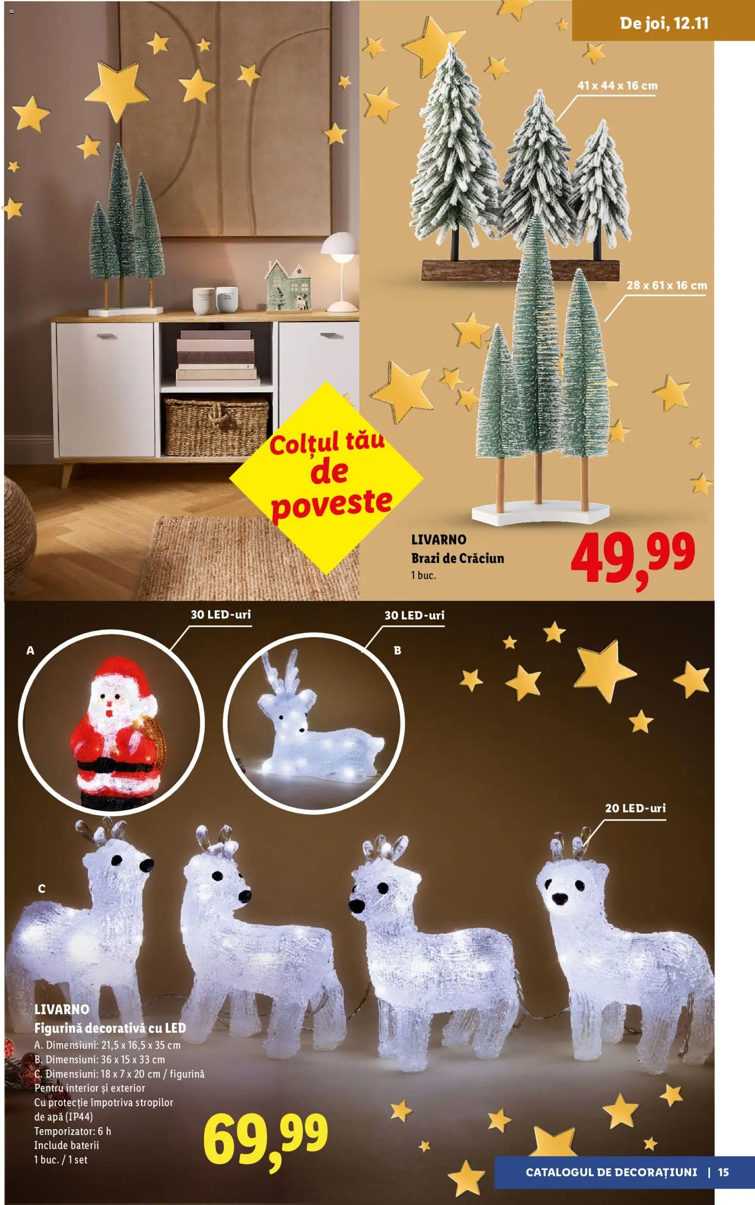 Noul catalog Lidl – valabil de la 05.11.2026 | Pagină: 15 | Produse: LED, Baterii, Apă