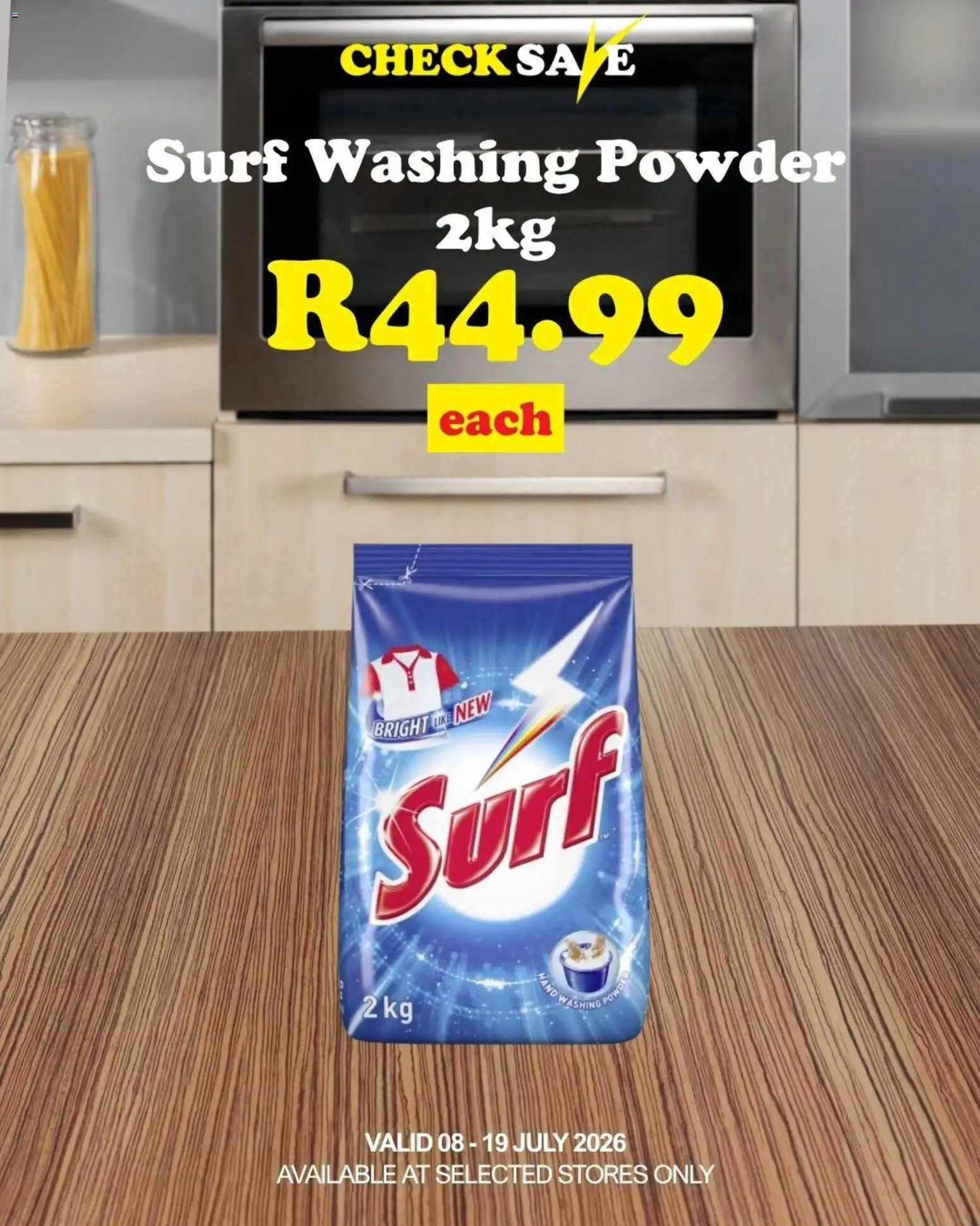 New Check Save catalogue – valid from 08/07/2026 | Page: 6 | Products: Powder, Washing powder