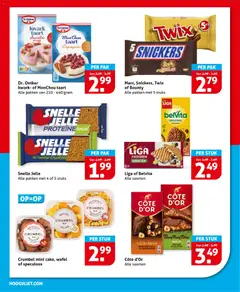 Hoogvliet folder - Voorbeeld van een folder van Hoogvliet, geldig van 01-07-2026 | Pagina: 22 | Producten: Melk, Kwark, Twix, Snickers