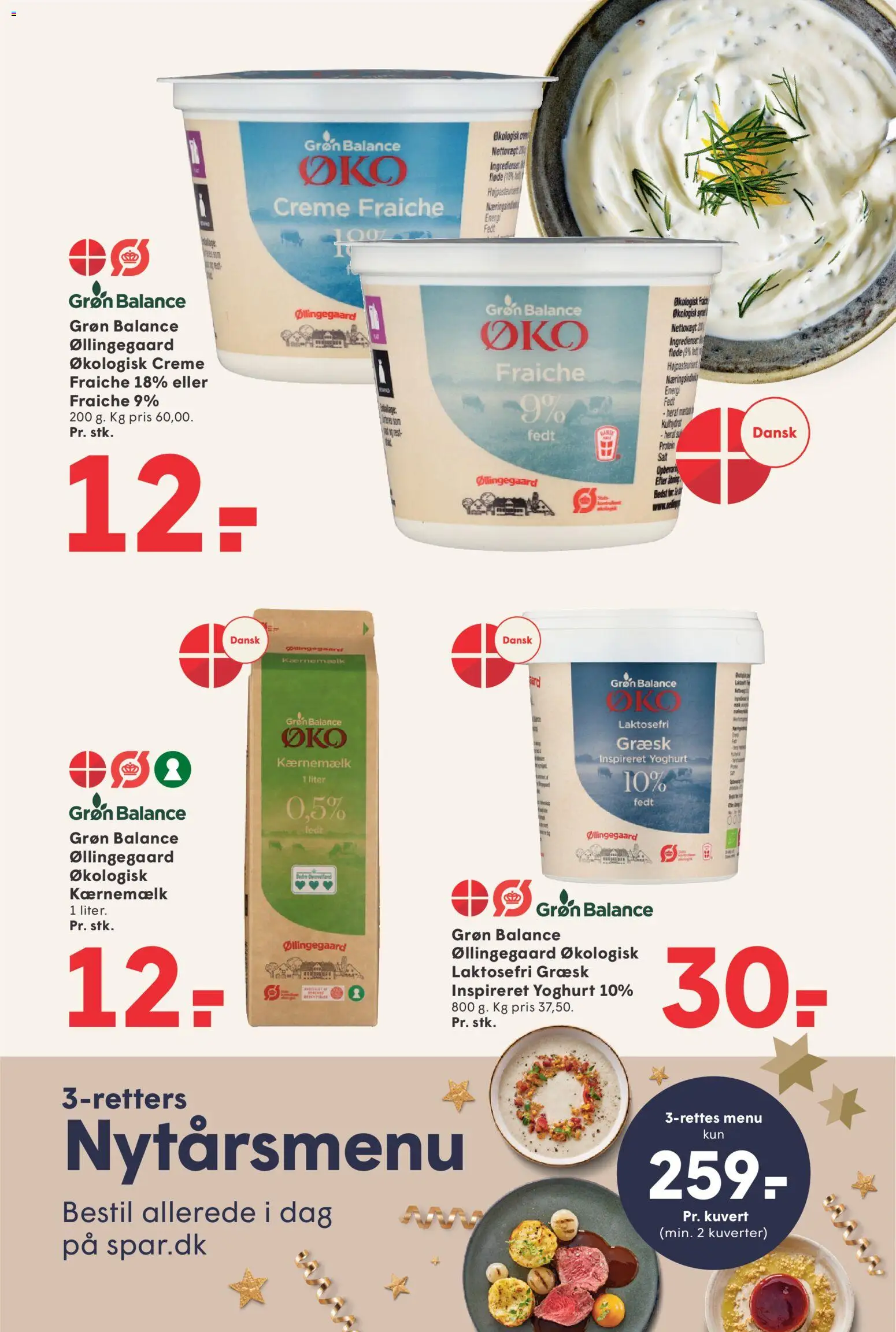 Spar tilbudsavis – gyldig fra 09/10/2026 | Side: 9 | Produkter: Yoghurt, Kærnemælk, Fløde, Søm