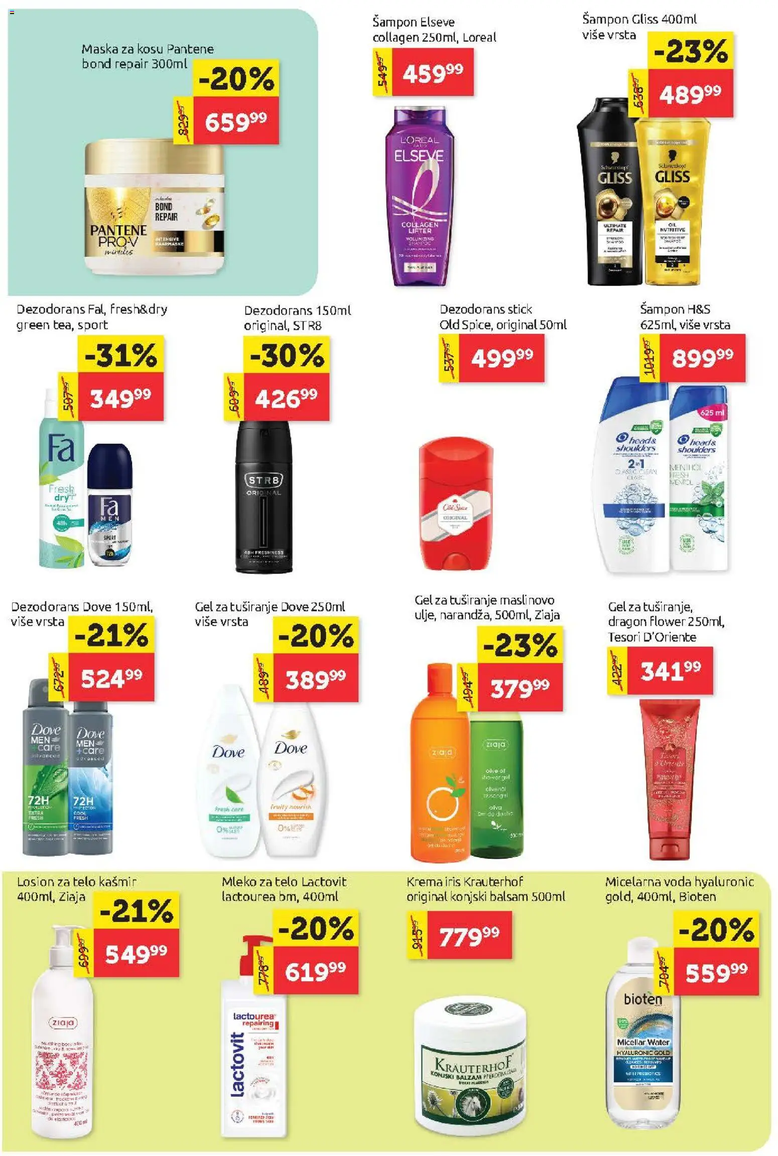SuperVERO katalog - važi od 01.10.2026 | Strana: 20 | Proizvode: Voda, Balzam, Maska, Micelarna voda