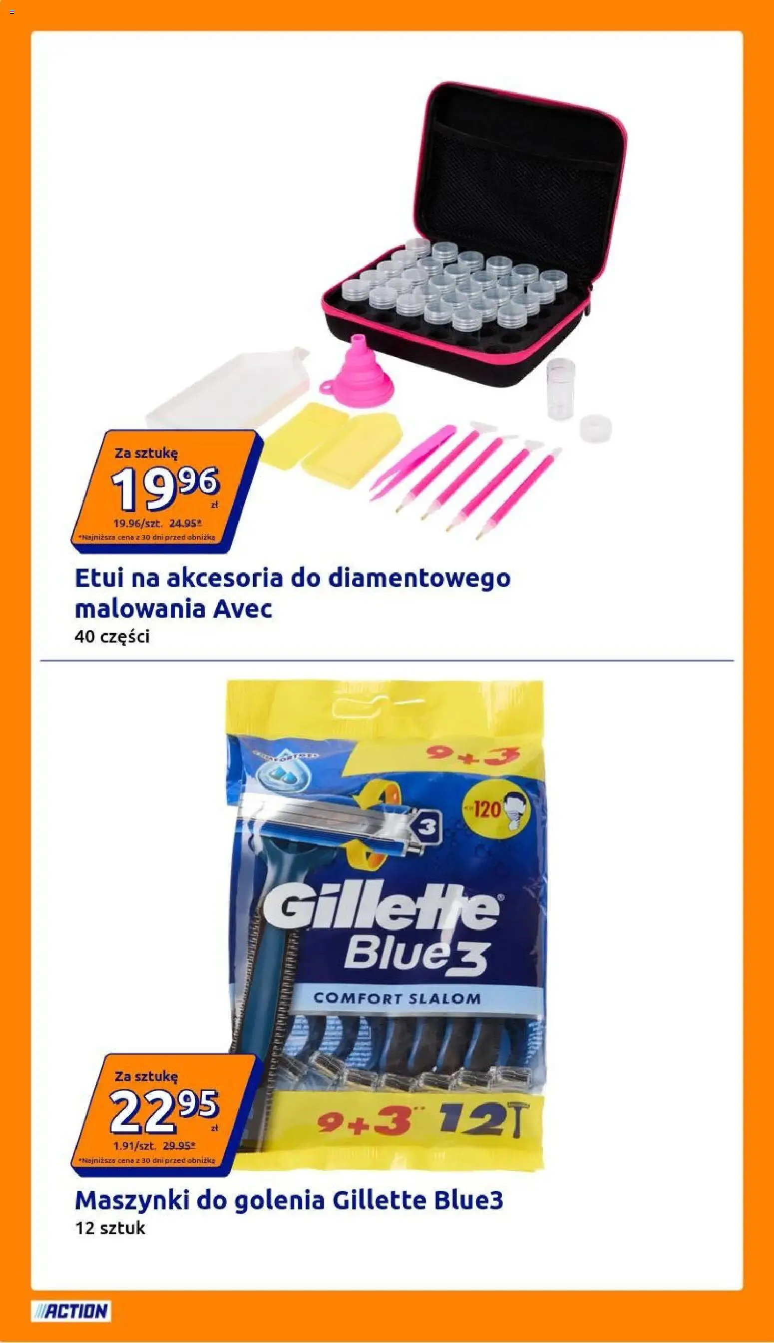 Action gazetka od 17.06.2026 | Strona: 30 | Produkty: Gillette, Maszynki do golenia