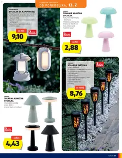 Hofer katalog akcije – veljaven od 08.07.2026 | Stran: 21 | Izdelki: Baterija, Kos, Svetilka, Namizna svetilka