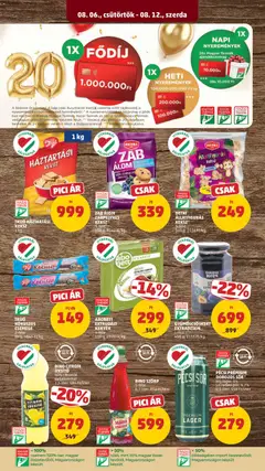 PENNY akciós újság - amely érvényes a következő dátumtól: 2026.08.06. | Oldal: 16