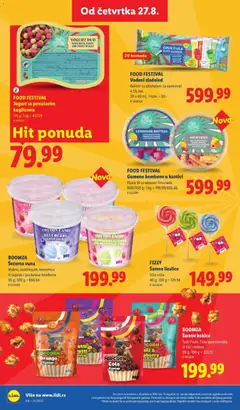 BOOMZA Šarene kokice, Tutti Frutti, Cola, pomorandža ili čili i malina - pregled Lidl kataloga - važi od 27.08.2026 | Strana: 62
