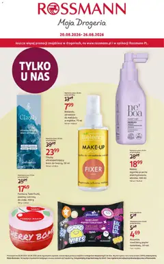 Pogląd oferty "Rossmann gazetka" - ważna od 20.08.2026