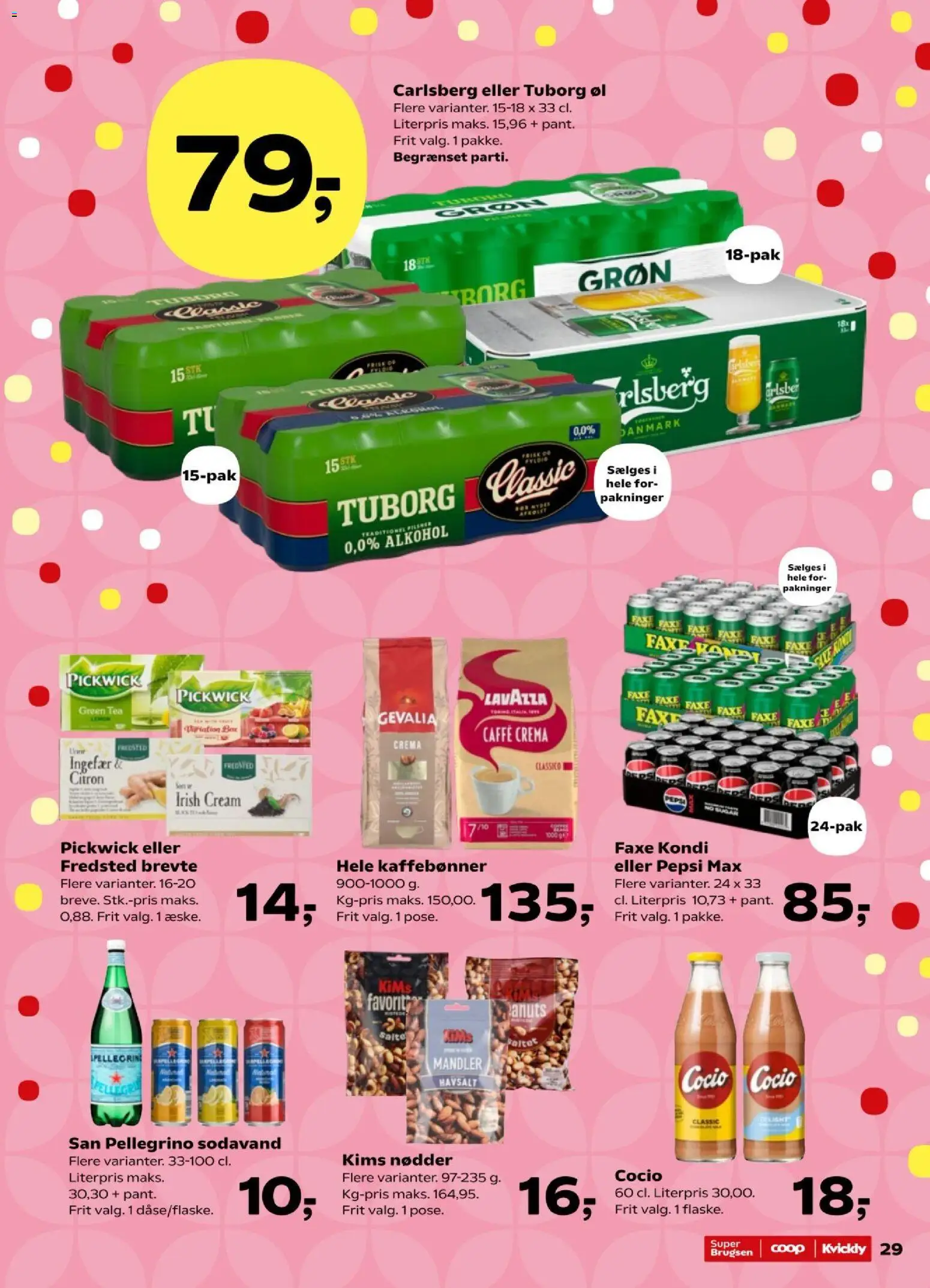 Super Brugsen tilbudsavis – gyldig fra 07/08/2026 | Side: 31 | Produkter: Ingefær, Nødder, Mandler, Pepsi