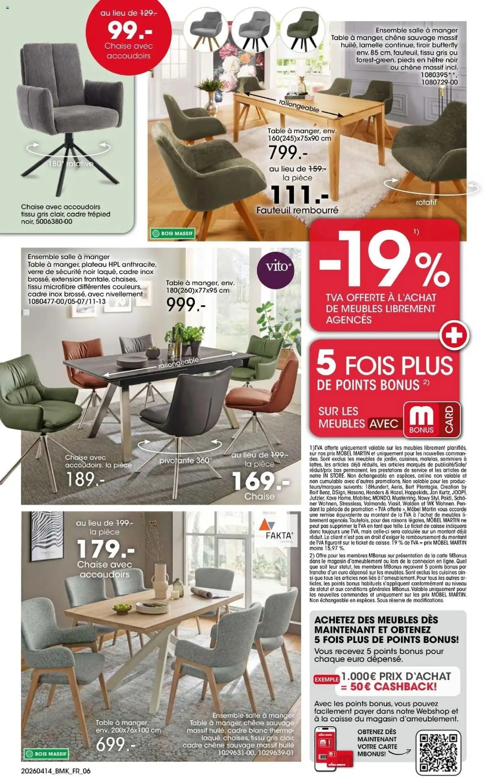 {H1} | Page: 6 | Produits: Fauteuil, Table, Chaise, Cadre