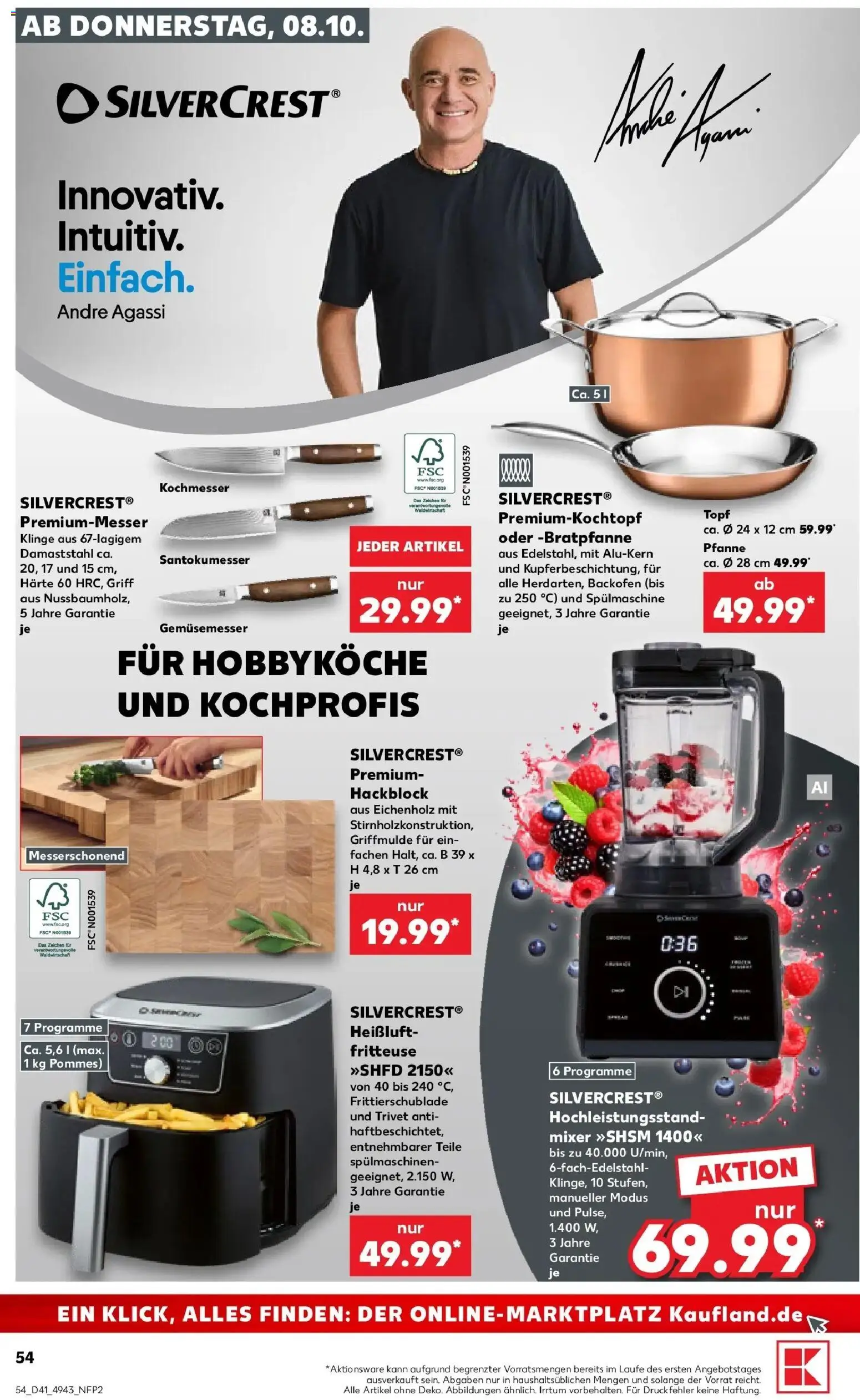 Prospekt Kaufland ab 05.10.2026 » Angebote Online zum Blättern | Seite: 64 | Produkte: Mixer, Pommes, Backofen, Fritteuse
