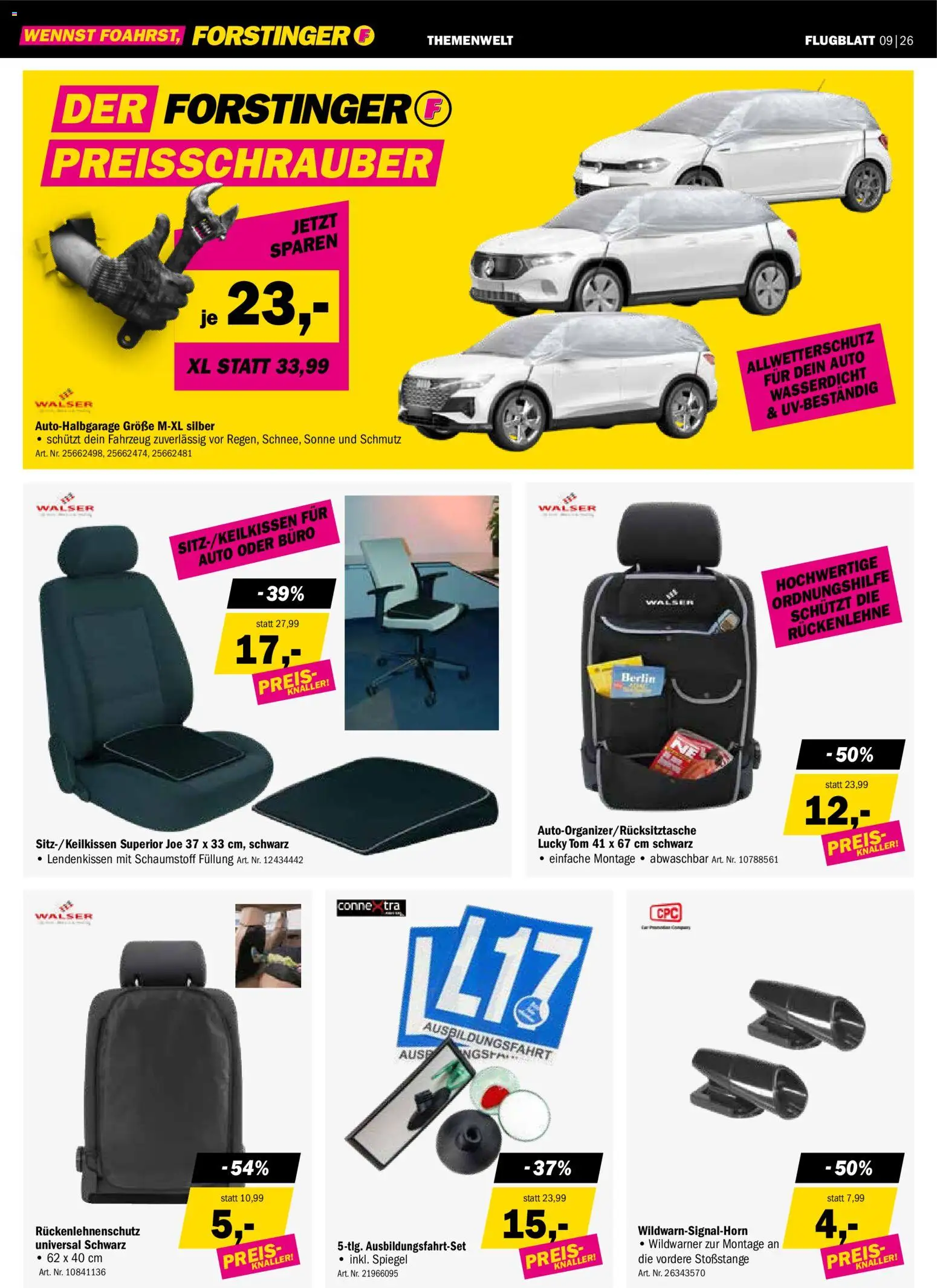 Forstinger Flugblatt gültig ab 19.08.2026 | Seite: 6 | Produkte: Spiegel