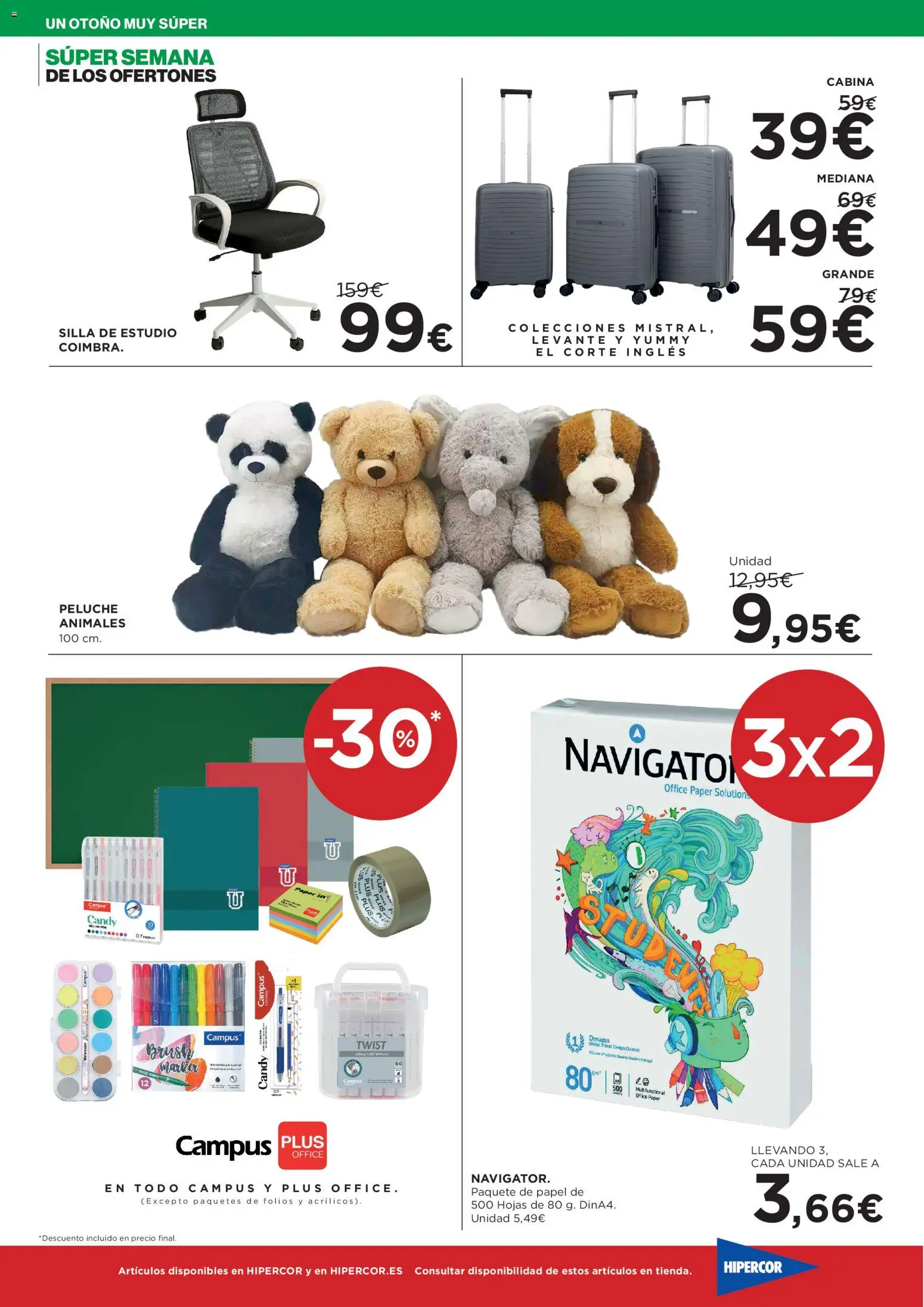 Hipercor - Semana de los Ofertones │ válido desde el 15/10/2026 | Página: 6 | Productos: Silla