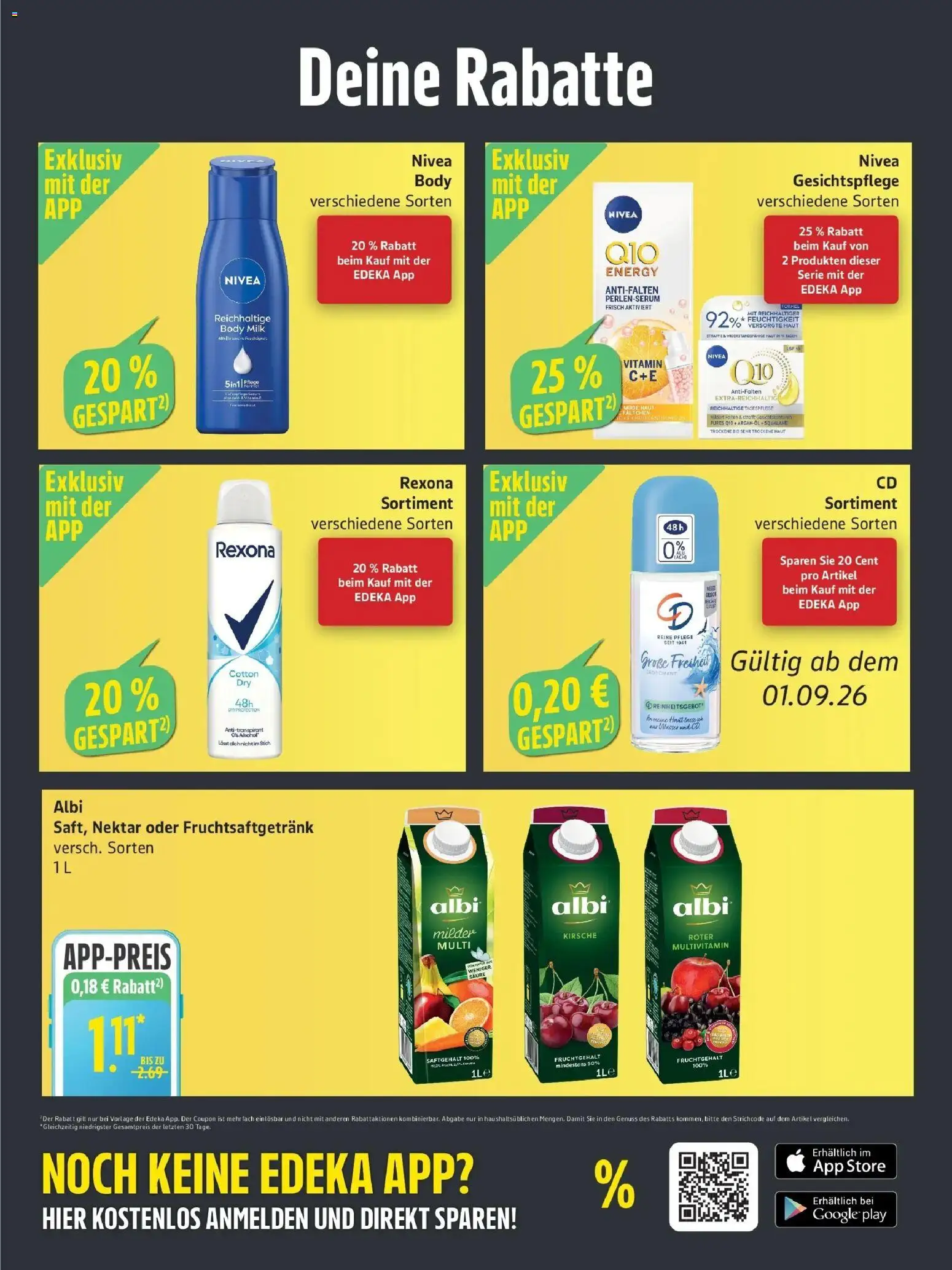 Edeka Prospekt Stralsund (ab 31.08.2026) » Angebote Online | Seite: 6 | Produkte: Energy, Body Milk