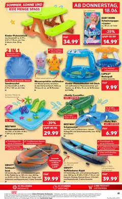 Kaufland Prospekt ab 18.06.2026 gültig | Seite: 41 | Produkte: Wasser