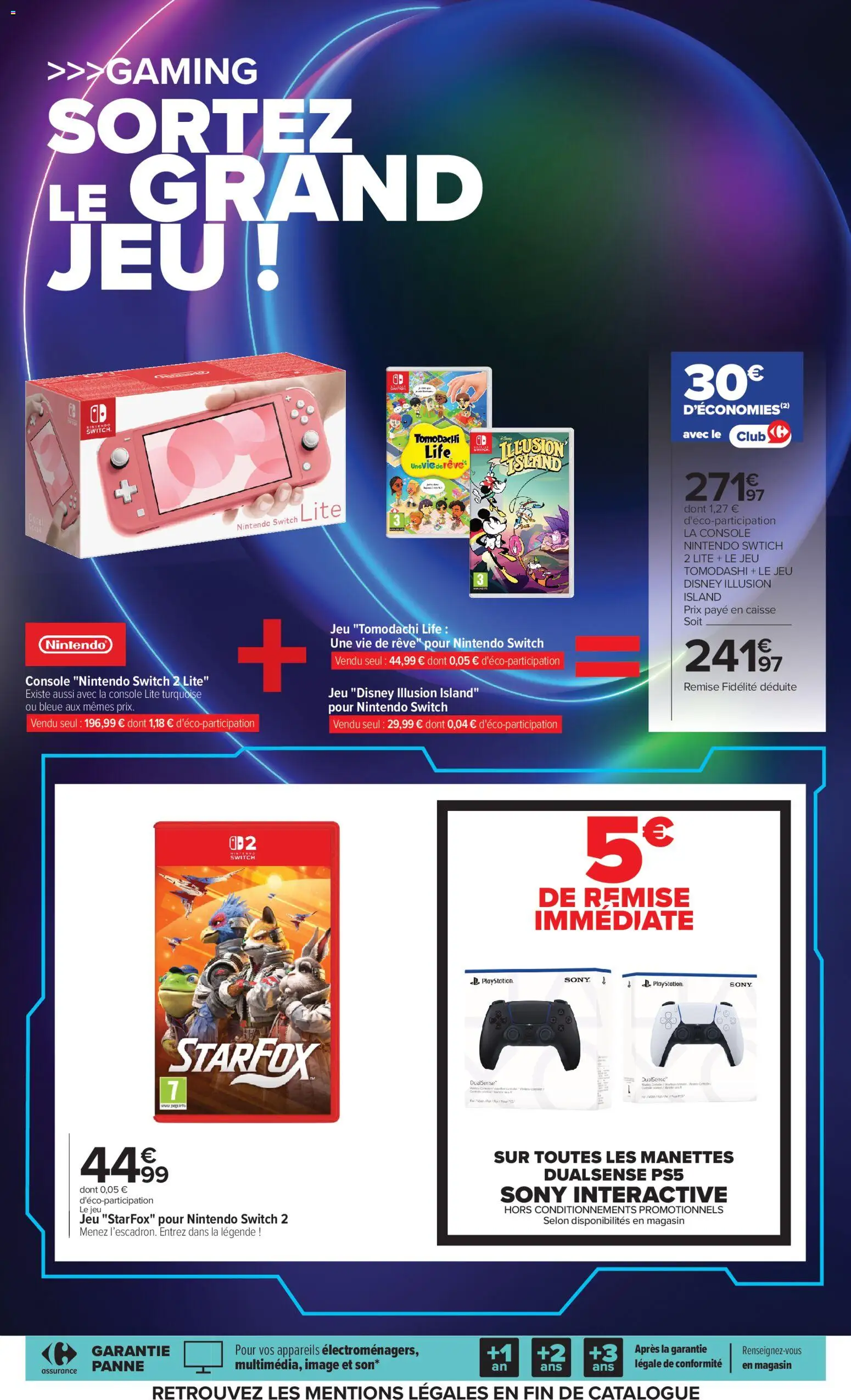 {H1} | Page: 7 | Produits: Playstation, console Nintendo Switch