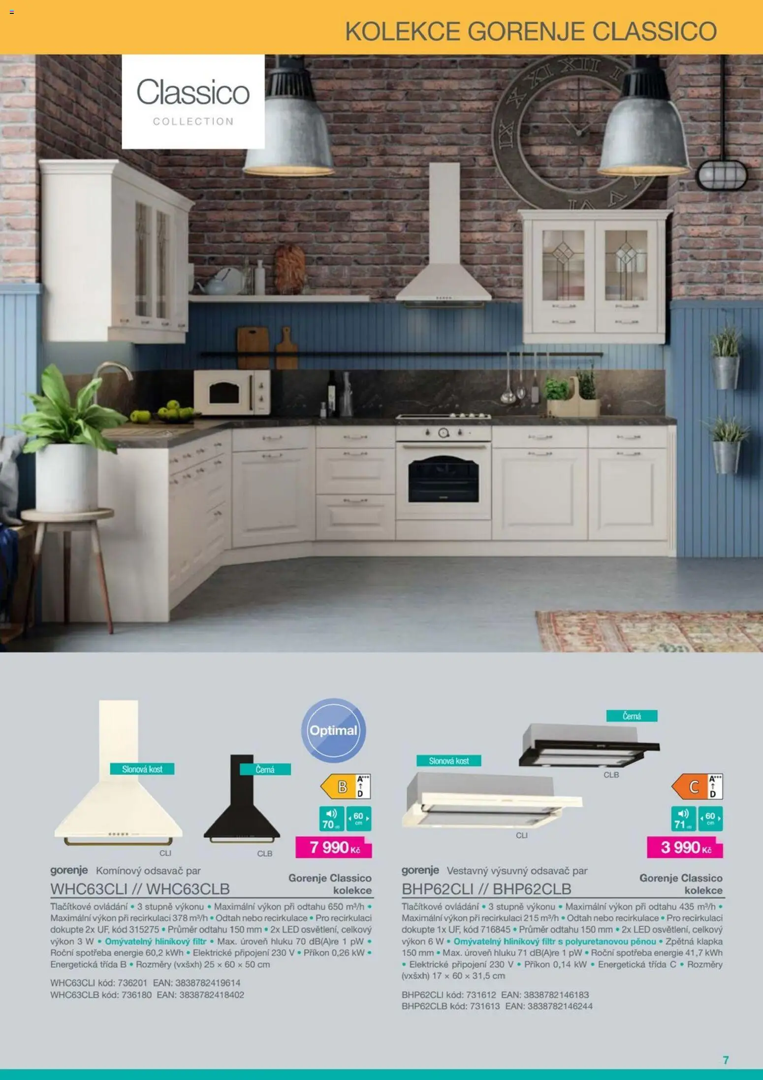 XXXLutz leták - Gorenje 2026 od 01.05.2026 | Strana: 7 | Produkty: Odsavač par, LED