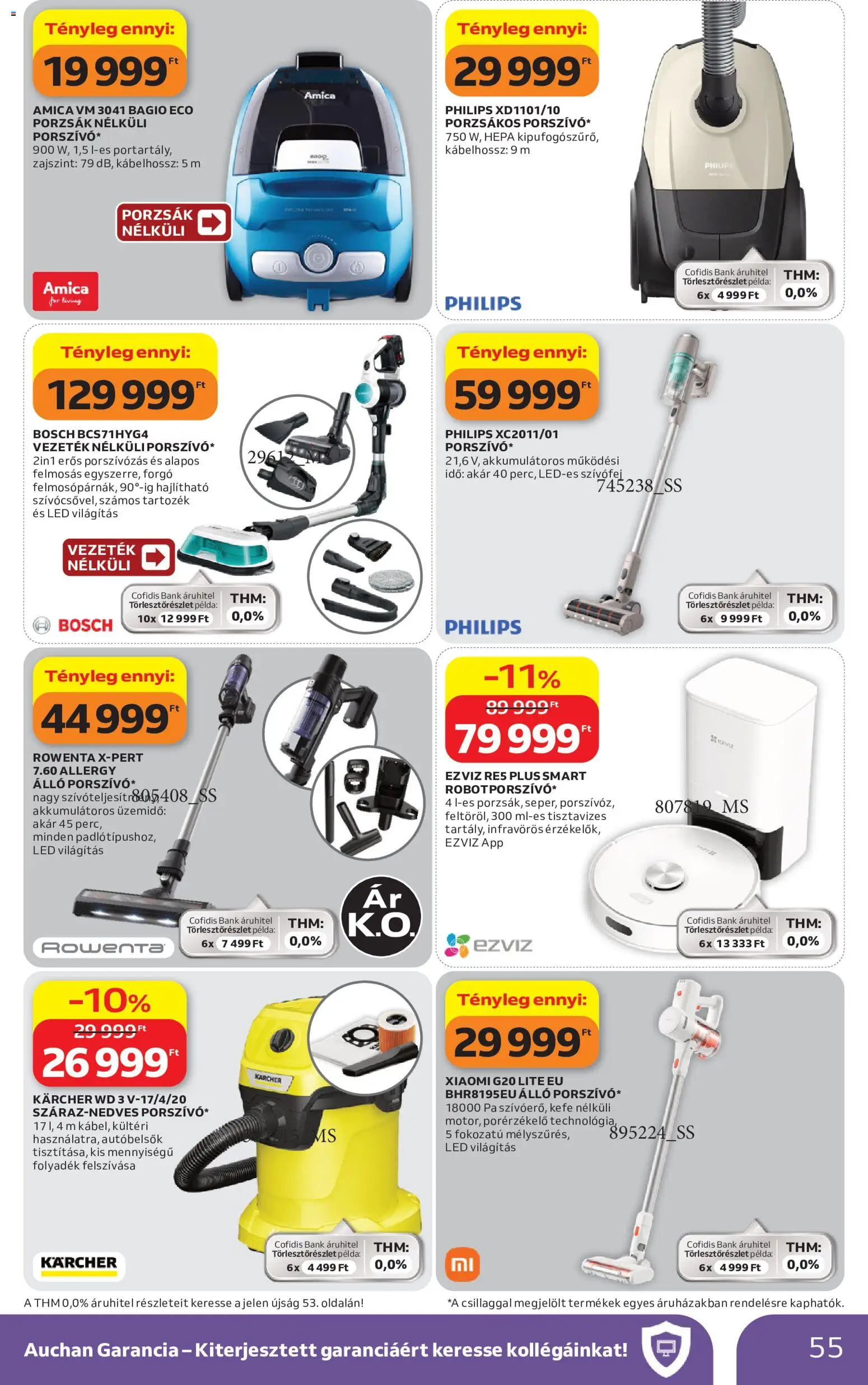 Auchan akciós ujság - amely érvényes a következő dátumtól: 2026.09.03. | Oldal: 55