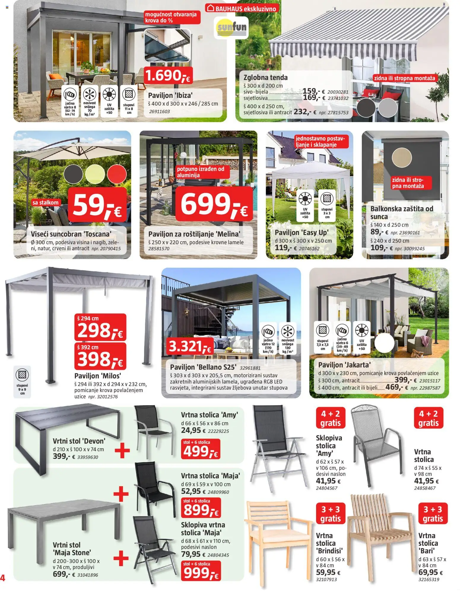 Bauhaus katalog | vrijedi od 01.07.2026 | Stranica: 4