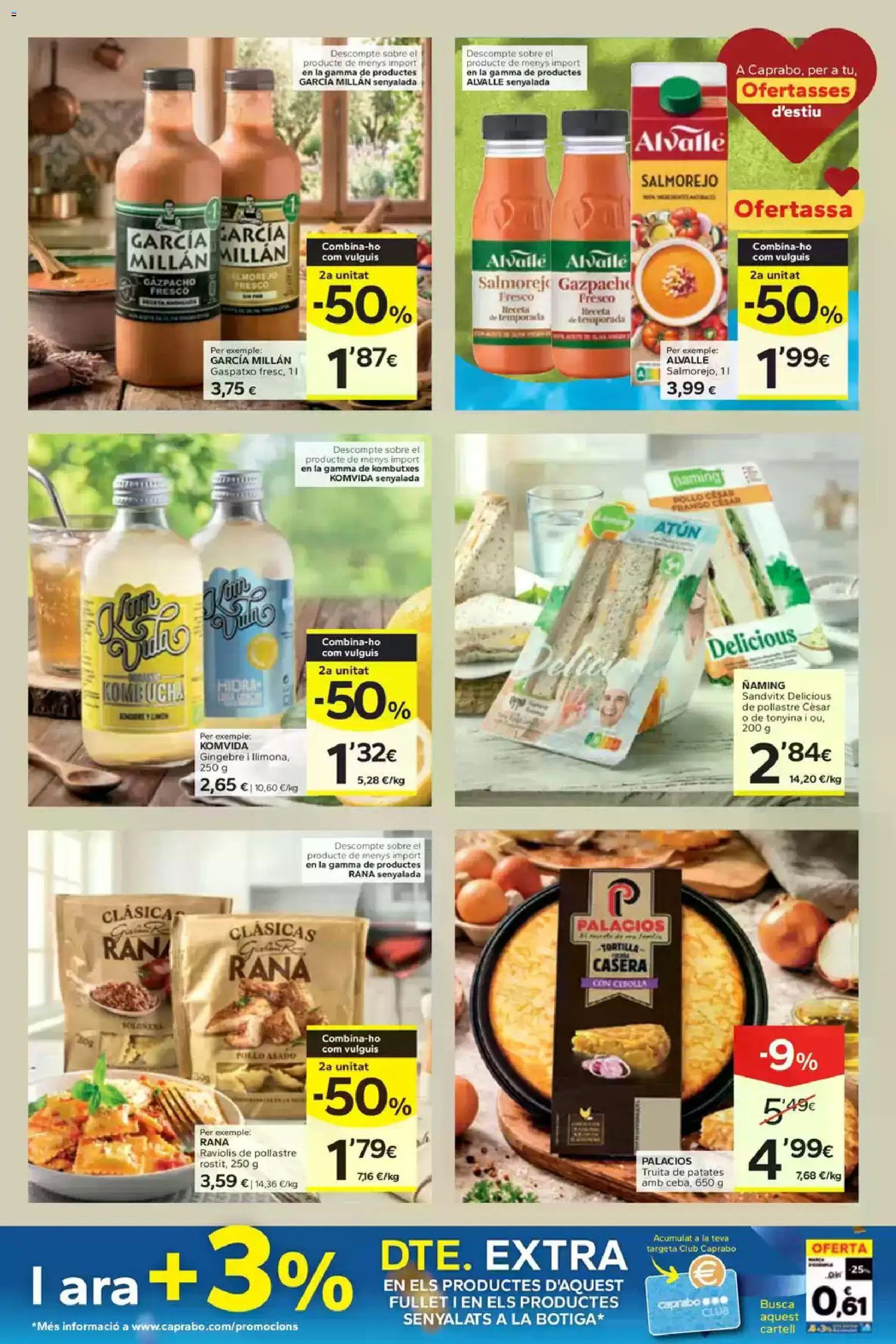 Caprabo folleto │ válido desde el 30/07/2026 | Página: 5 | Productos: Παγωμένο τσάι, Gazpacho