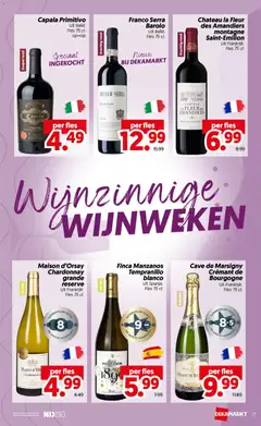 Dekamarkt folder - Voorbeeld van een folder van Dekamarkt, geldig van 27-10-2026 | Pagina: 17 | Producten: Fles, La, Alcohol