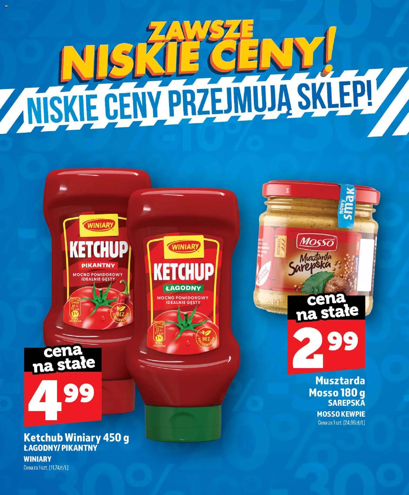 Topaz gazetka - Zawsze Niskie Ceny od 01.07.2026 | Strona: 29 | Produkty: Ketchup, Musztarda, Wędliny