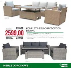 Pogląd oferty "Abra meble gazetka" - ważna od 27.05.2026 | Strona: 17 | Produkty: Sofa, Stół, Meble ogrodowe