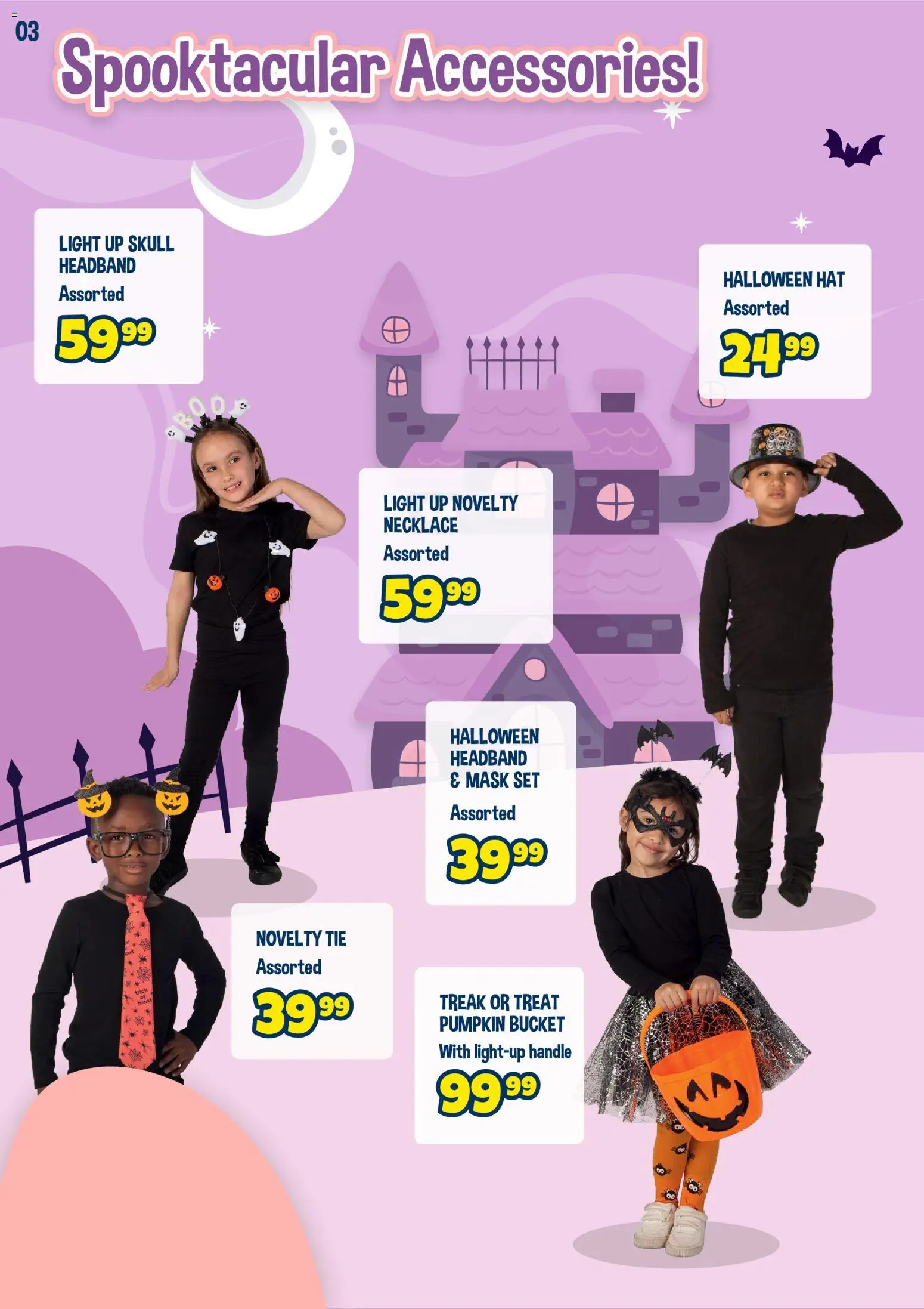 New Crazy Store catalogue – valid from 15/10/2026 | Page: 4 | Products: Hat, Headband, Light, Mask