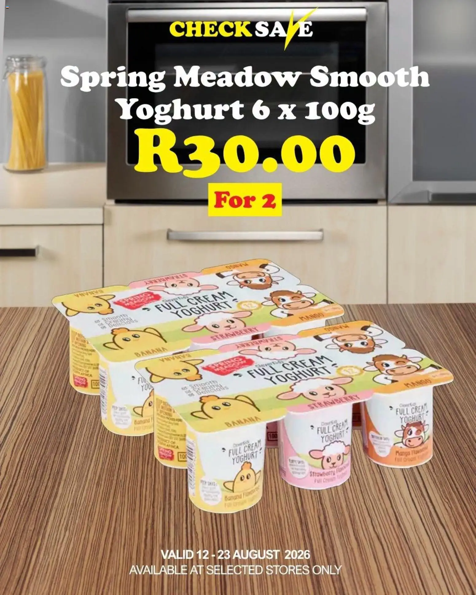 New Check Save catalogue – valid from 12/08/2026 | Page: 2 | Products: Yoghurt, Meadow, Cream, Mango