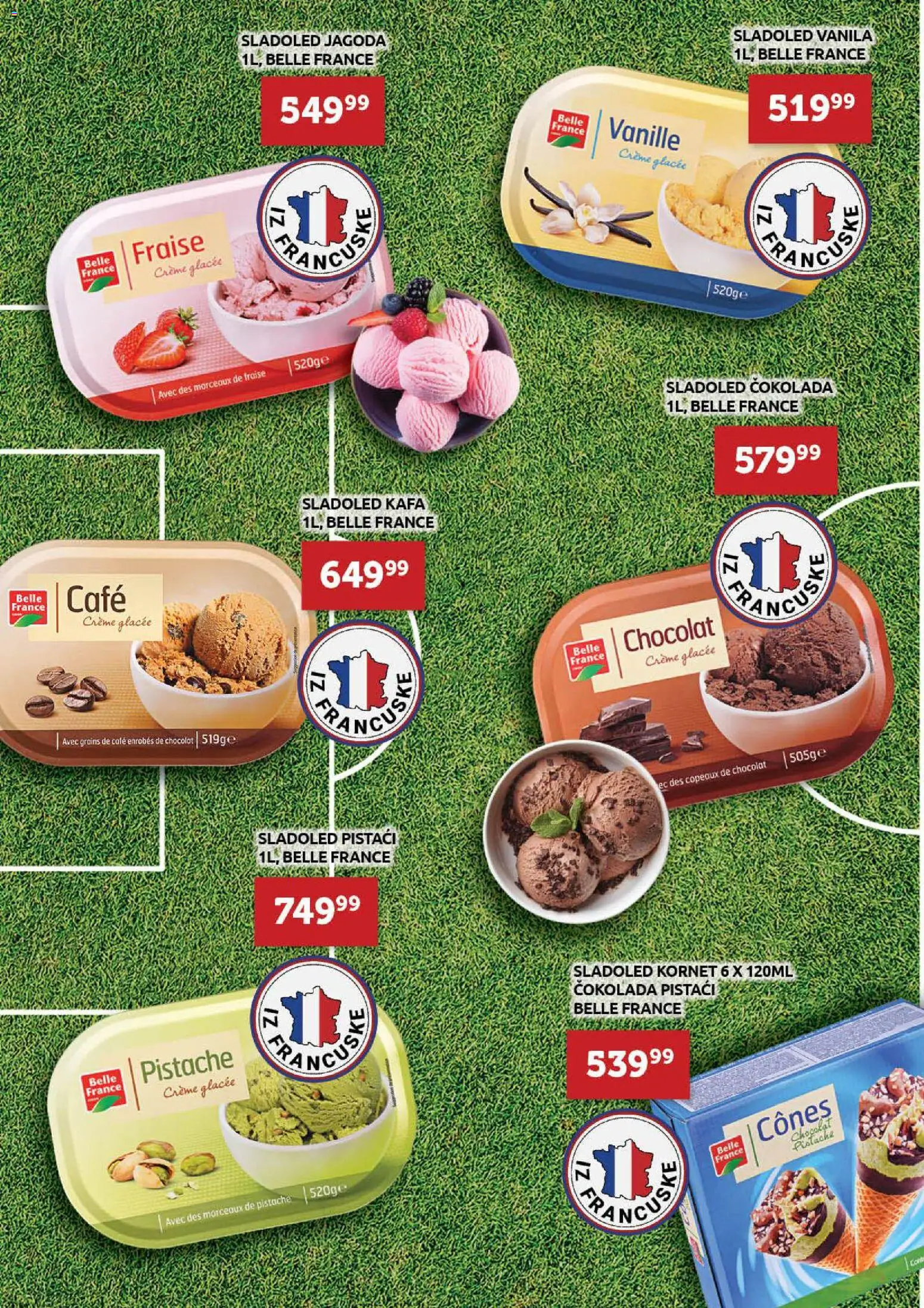 SuperVERO katalog - važi od 12.06.2026 | Strana: 6 | Proizvode: Sladoled, Pistaći, Kafa, Sladoled kornet