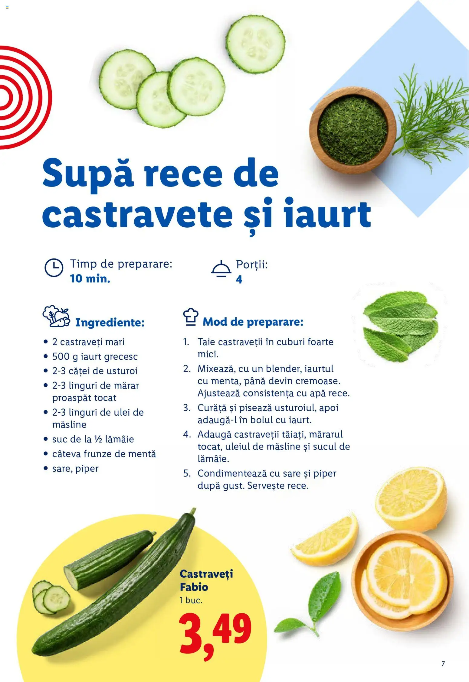 Noul catalog Lidl – valabil de la 07.09.2026 | Pagină: 7 | Produse: Mărar, Menta, Linguri, Sare
