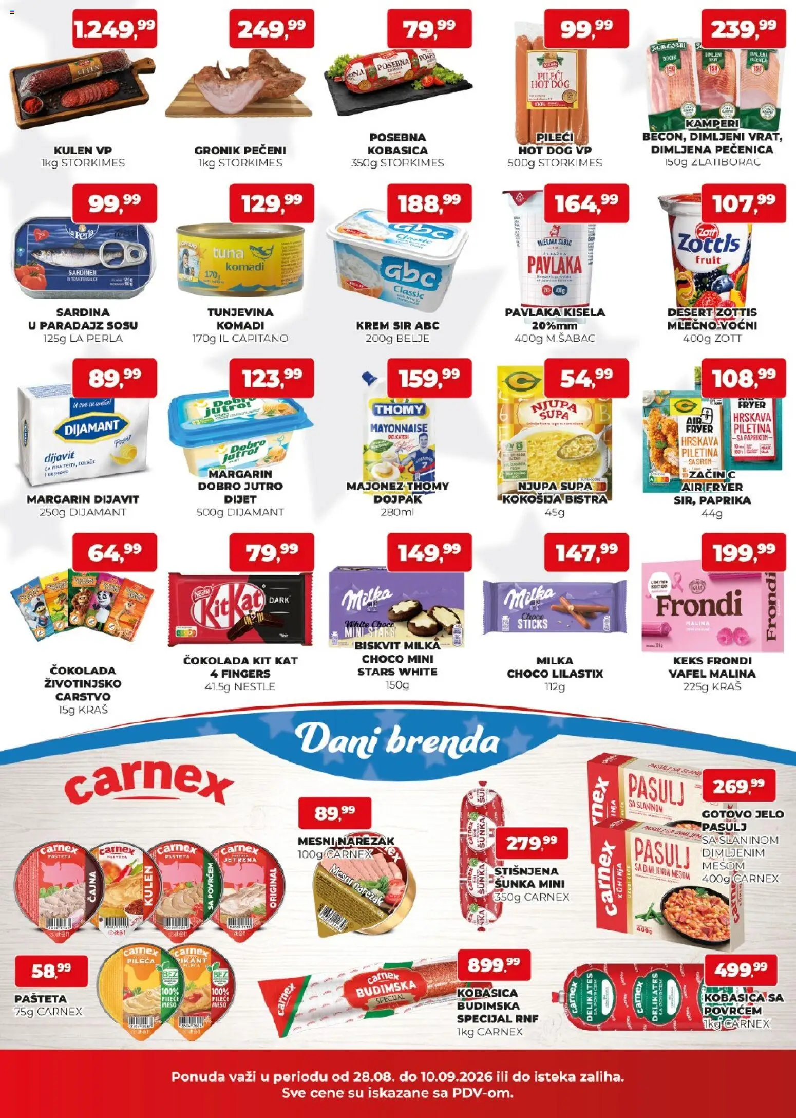 Plus Cash & Carry katalog - važi od 28.08.2026 | Strana: 2 | Proizvode: Majonez, Pasulj, Paradajz, Pavlaka