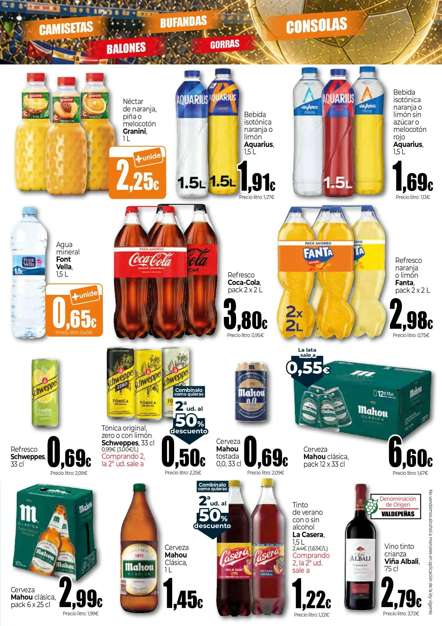 Unide folleto │ válido desde el 04.06.2026 | Página: 7 | Productos: Vino, Cerveza, Piña, Néctar