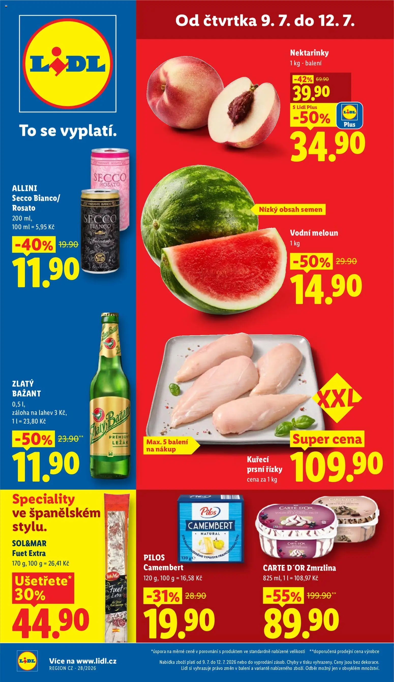 Lidl leták od 09.07.2026 | Strana: 1