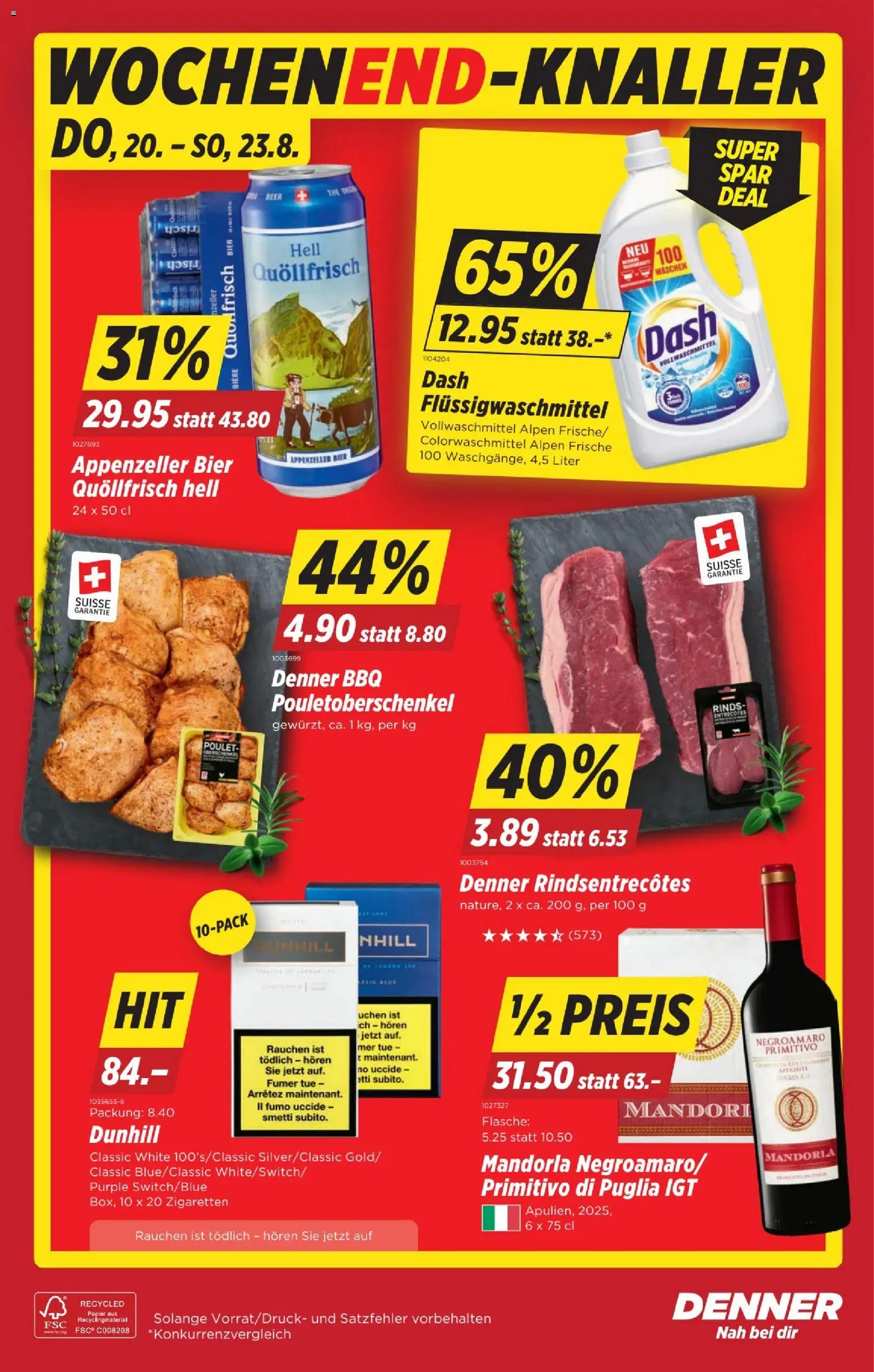 Denner aktionen – gültig ab 20.08.2026 | Seite: 22