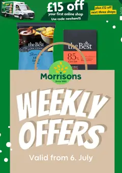 Preview of Weekly offers Morrisons valid from 06/07/2026