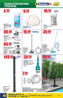 Anteprima del volantino Self volantino Primavera Estate valido a partire dal 14/04/2026 | Pagina: 37 | Prodotti: Strisce, Tubo, Adattatore, Batteria
