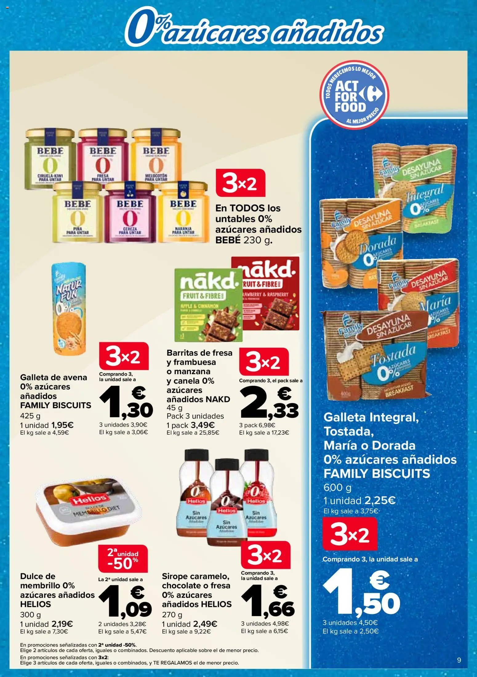 Carrefour Tendencias │ válido desde el 26/06/2026 | Página: 9 | Productos: Chocolate, Manzana, Té, Galletas