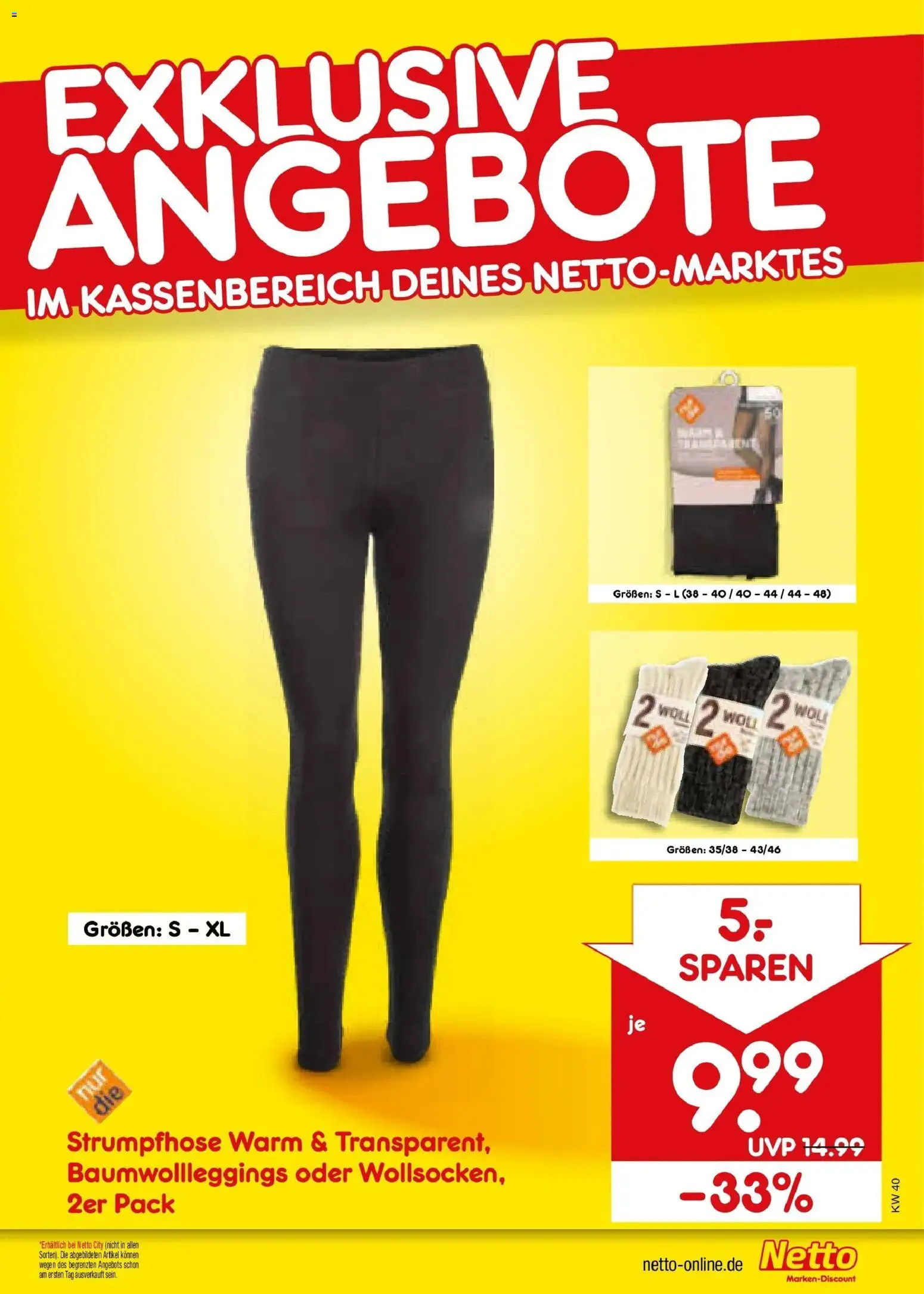 Netto Marken-Discount Prospekt Velden – gültig ab 28.09.2026 | Seite: 25 | Produkte: Strumpfhose
