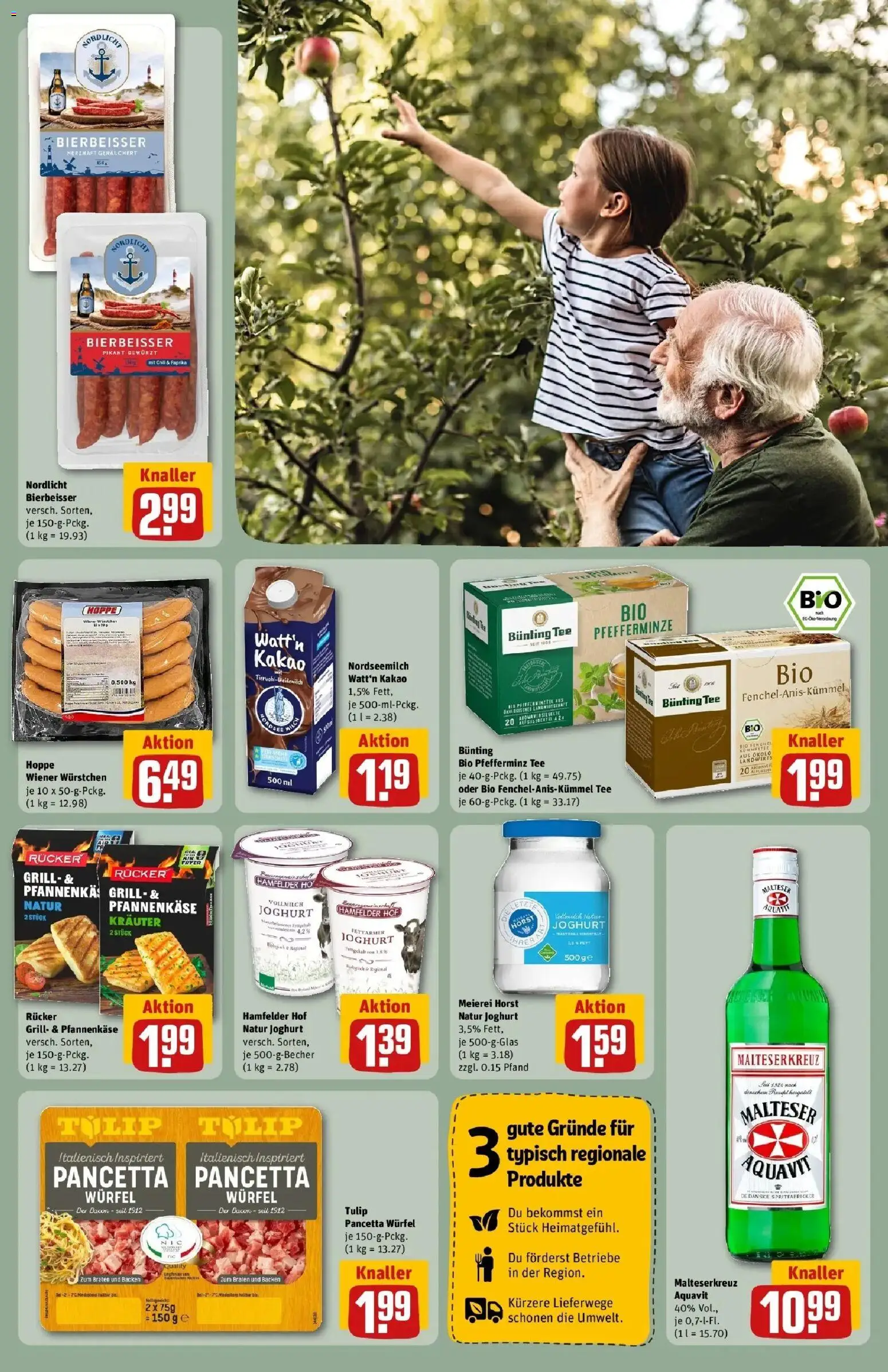 REWE Prospekt ab 28.09.2026 zum Blättern » Angebote | Seite: 35 | Produkte: Grill, Wiener wurstchen, Chili, Tee