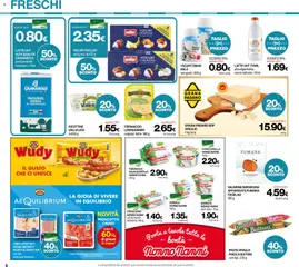 Anteprima del volantino Superconti volantino valido a partire dal 04.06.2026 | Pagina: 8 | Prodotti: Pasta sfoglia, Formaggio, Grana Padano, Stracciatella