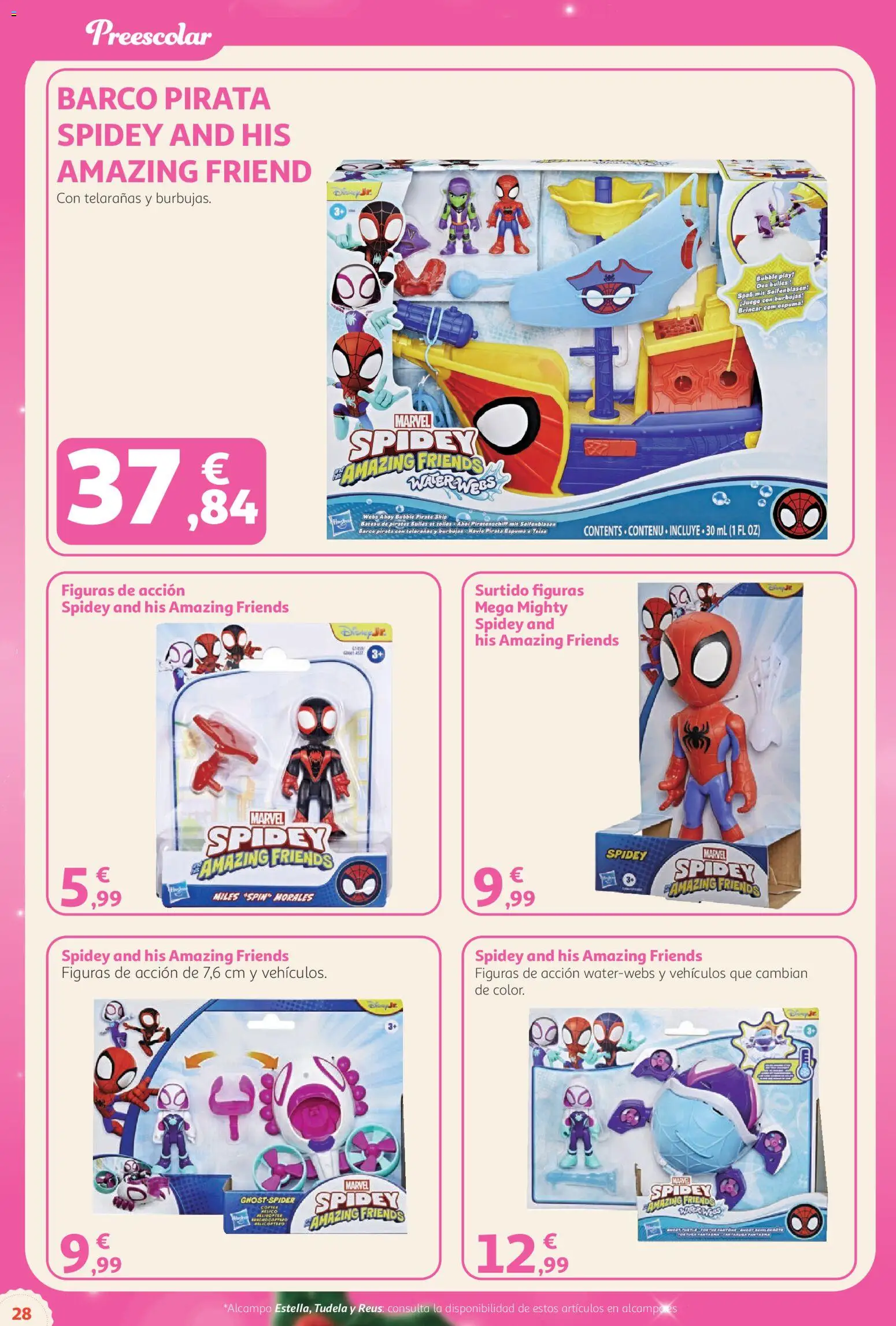 Alcampo Catálogo Juguetes Superstore │ válido desde el 03/11/2026 | Página: 28 | Productos: Espuma