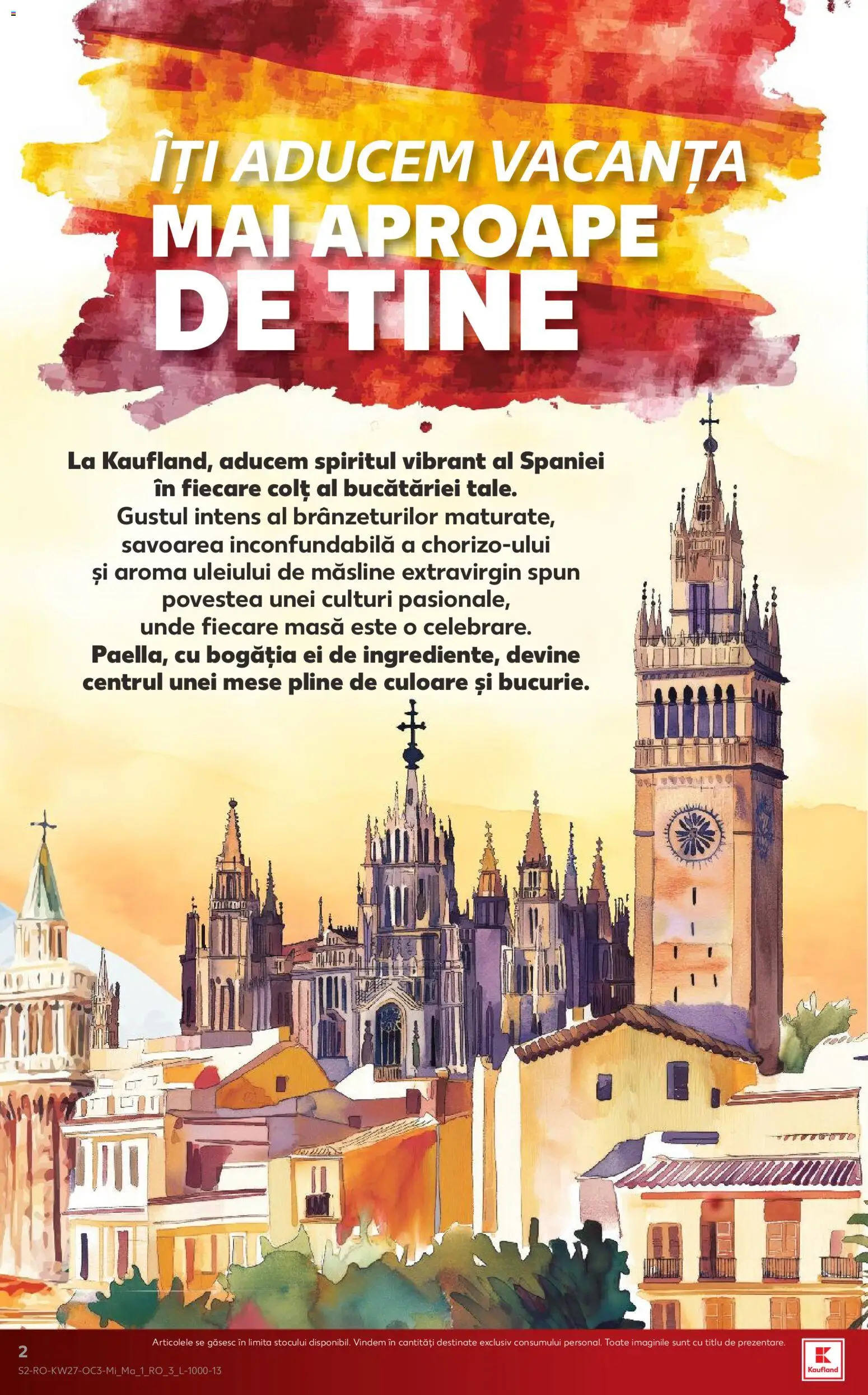 Noul catalog Kaufland – valabil de la 01.07.2026 | Pagină: 2 | Produse: Masă, Măsline