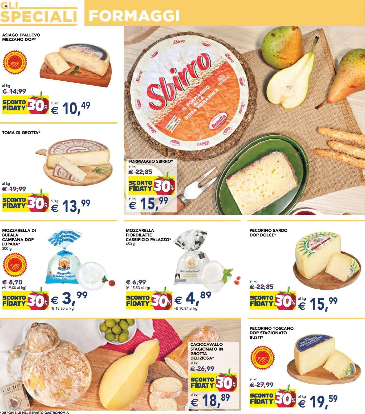 Volantino Esselunga S del 07.05.2026 | Pagina: 19 | Prodotti: Birra, Mozzarella, Formaggio, Pecorino