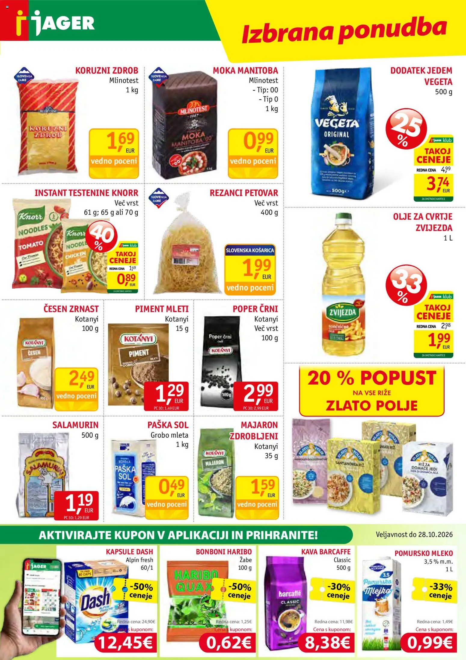 Novi Jager katalog ponudbe – veljaven od 14.10.2026 | Stran: 7