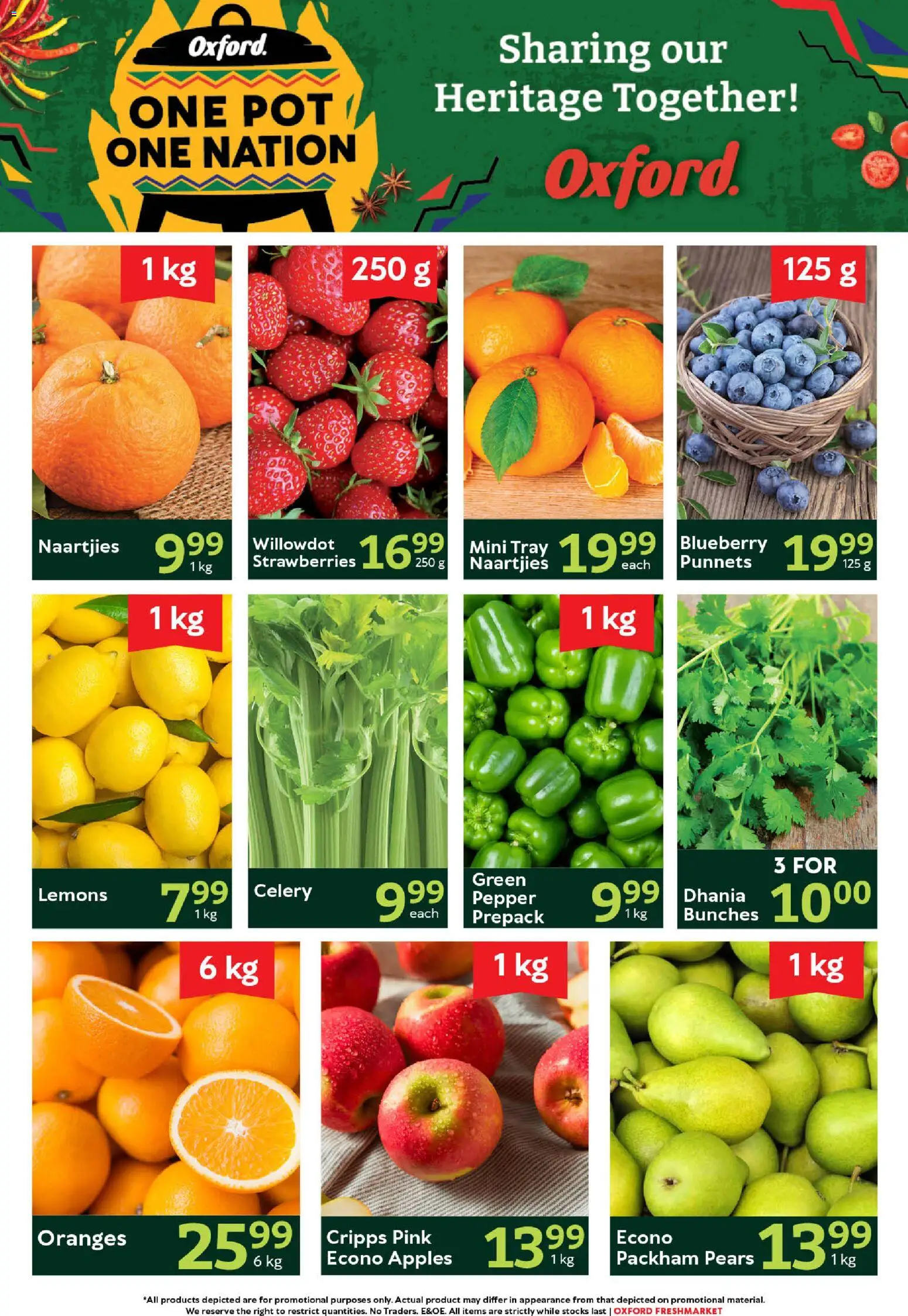New Oxford Freshmarket catalogue – valid from 08/09/2026 | Page: 3 | Products: Lemons, Tray, Oranges, Strawberries