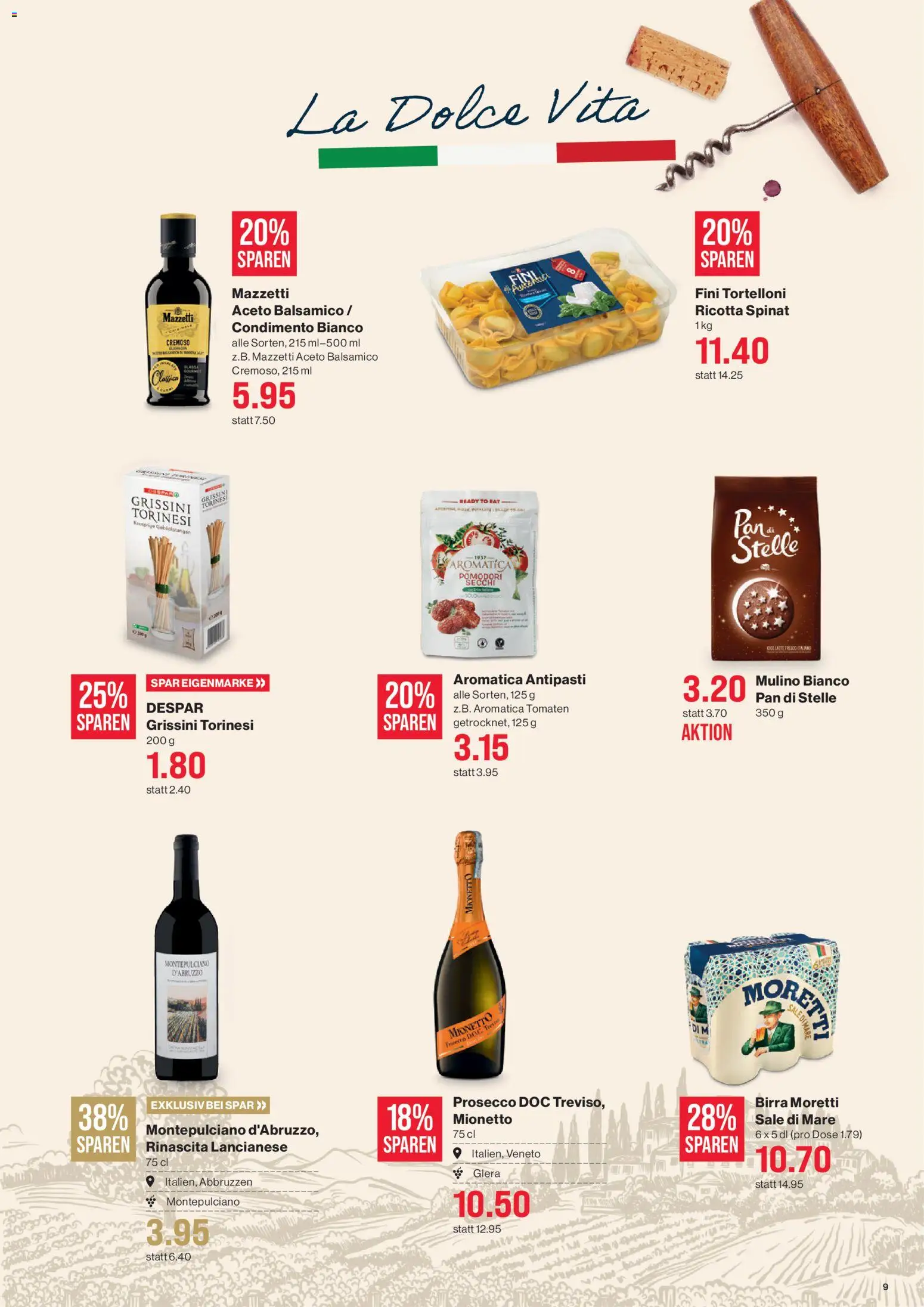 SPAR - SPAR Handels AG – gültig ab 28.05.2026 | Seite: 9 | Produkte: Balsamico, Tomaten