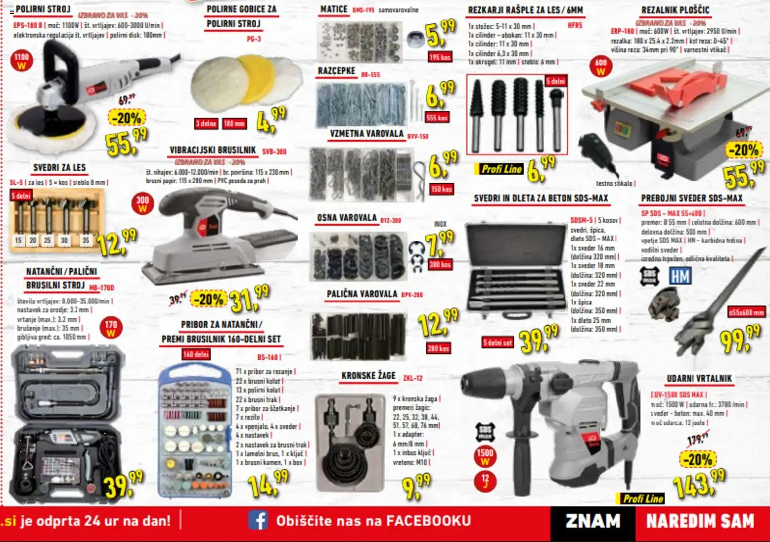 Novi Inter Diskont katalog ponudbe – veljaven od 21.07.2026 | Stran: 3 | Izdelki: Pribor, Disk, Kos, Vrtalnik