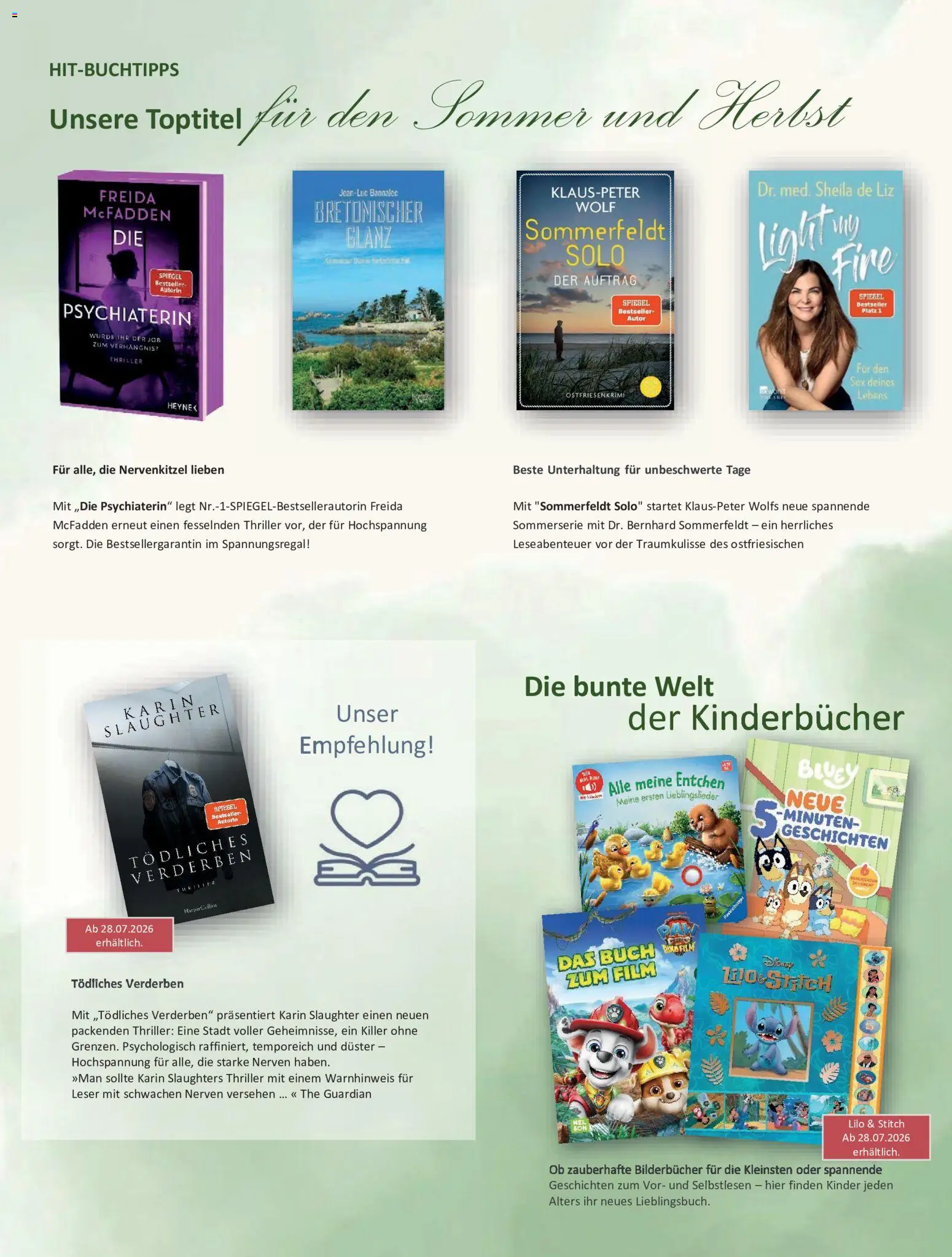 HIT pures Leben 03/2026 – gültig ab 01.07.2026 | Seite: 6 | Produkte: Spiegel