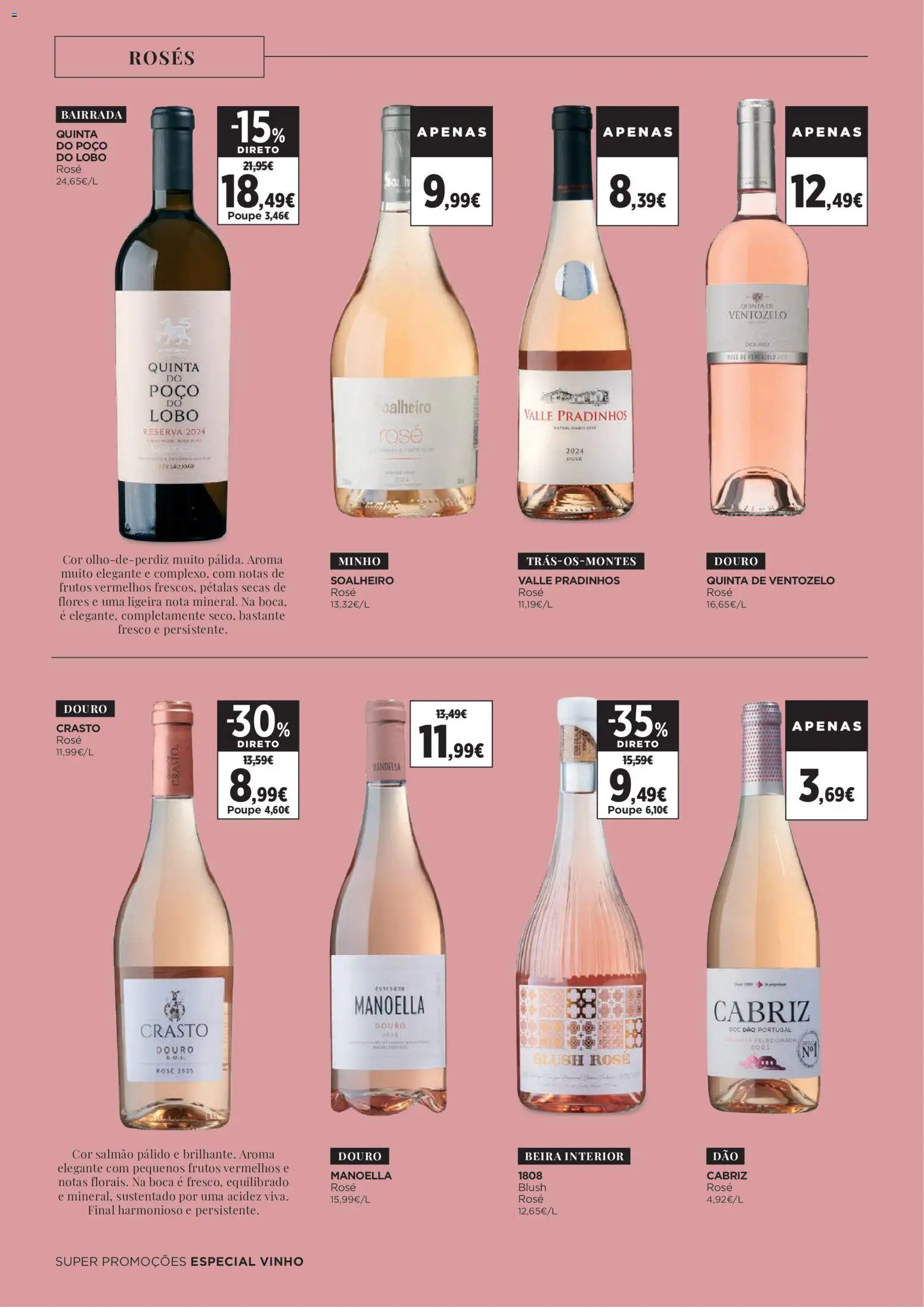 El Corte Ingles folheto Vinho │ válido de 18/09/2026 | Página: 36 | Produtos: Flores, Blush, Salmão, Vinho